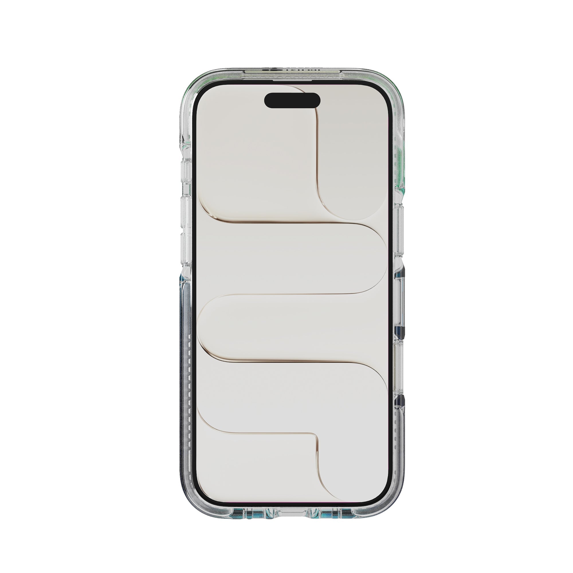 Tech21 FlexQuartz MagSafe iPhone Air Hülle Ombre Blue/Green