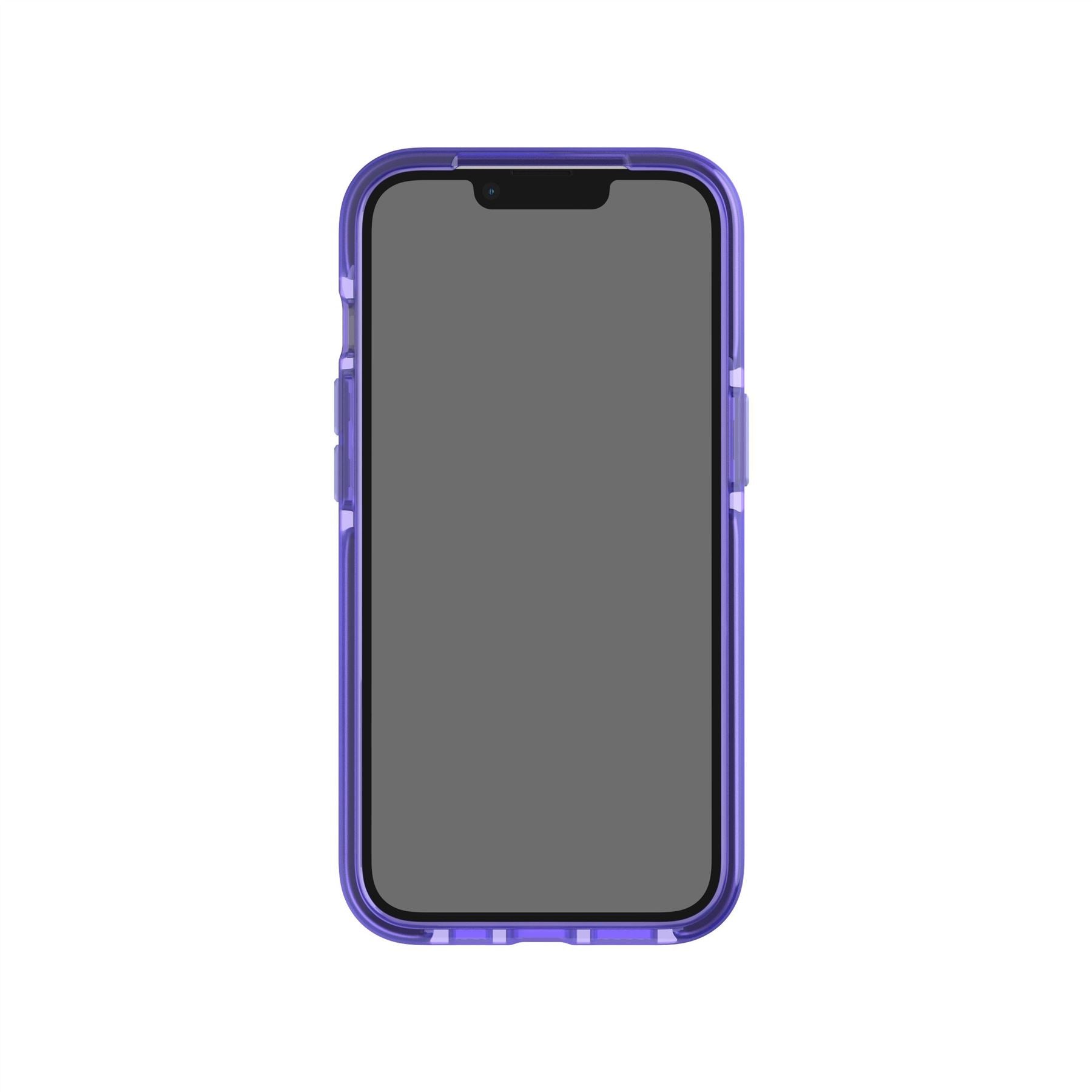 Tech21 EvoCheck iPhone 13/14/15/16e Hülle Lila transparent