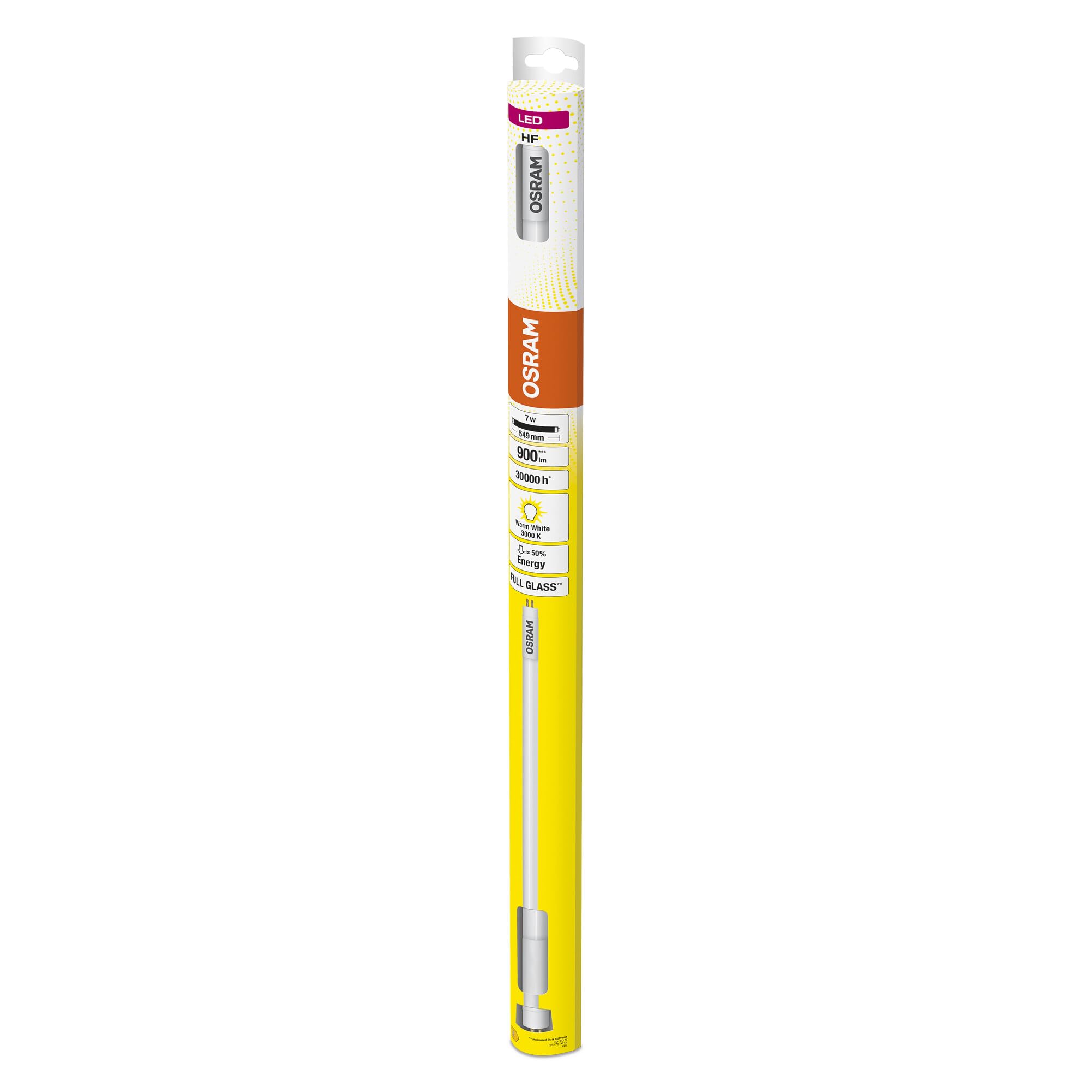 ams OSRAM SMART+ T5 HE14 LED-Röhre 549mm Warmweiß 10er-Pack 7W