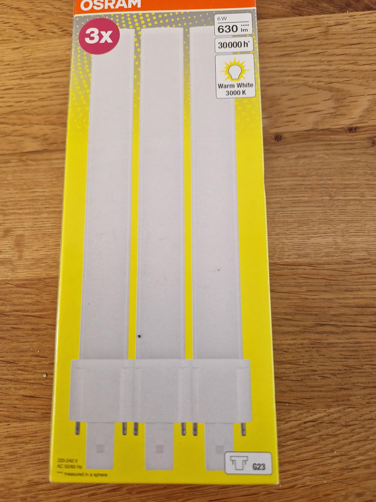 ams OSRAM DULUX S11 LED Kompaktlampe G23 6W warmweiß