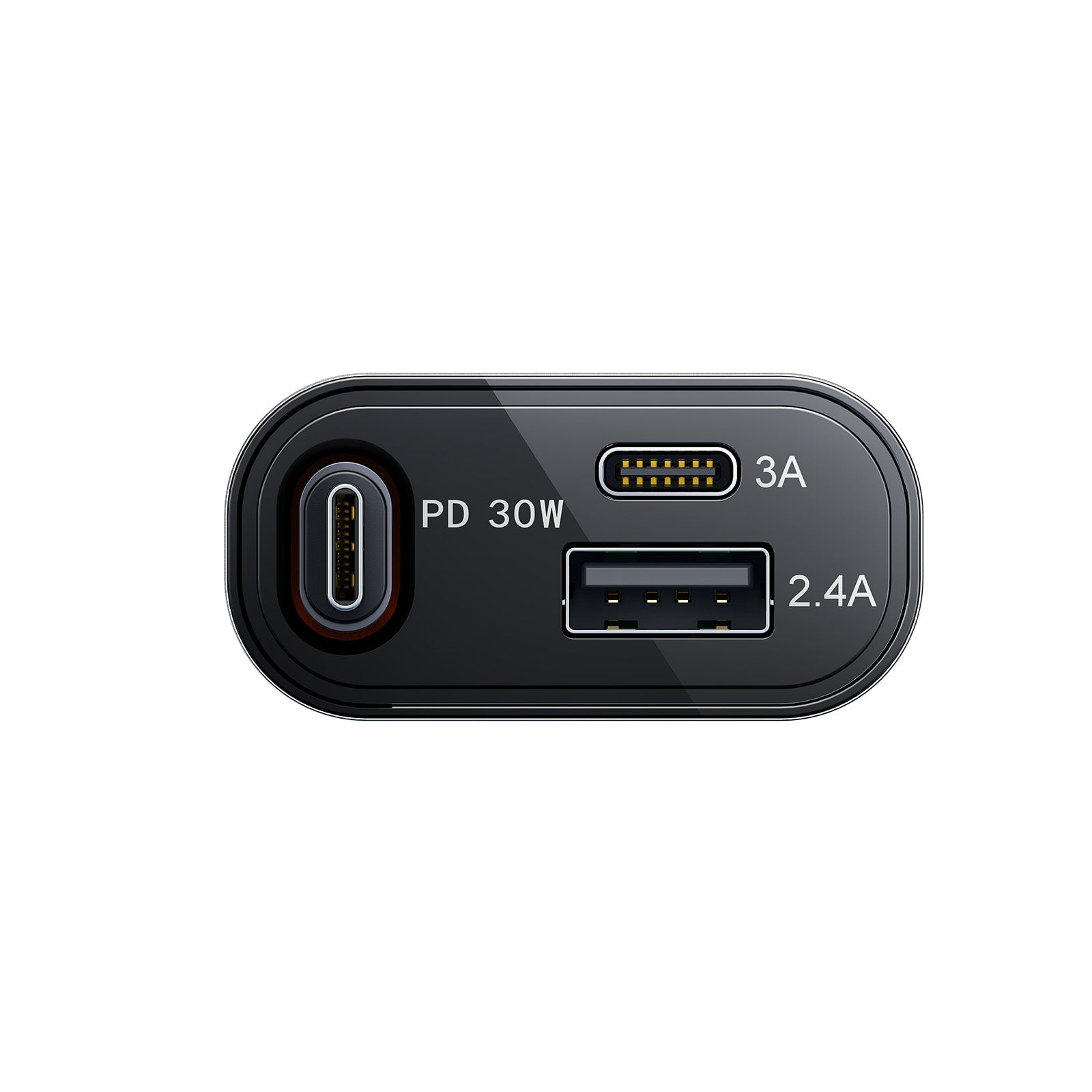 JOYROOM JR-CCL07 3-in-1 Autoladegerät Grau mit Kabel 45W