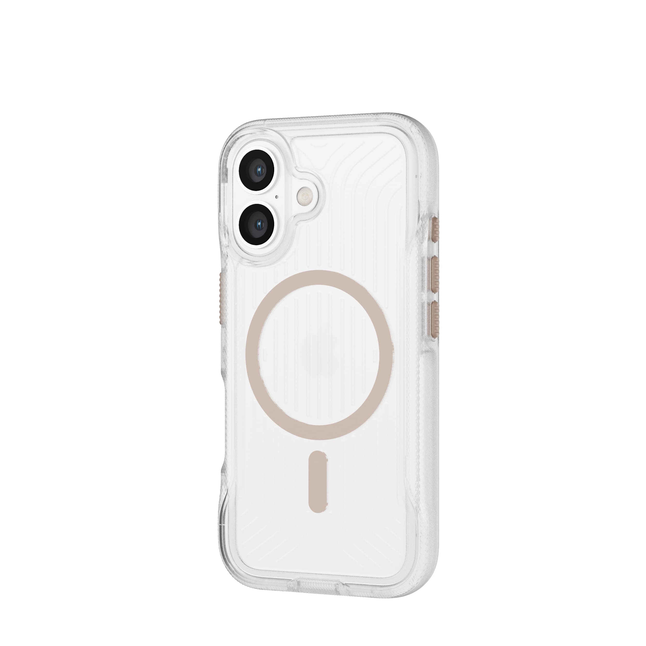 Tech21 FlexPro iPhone 16 Hülle Taupe MagSafe