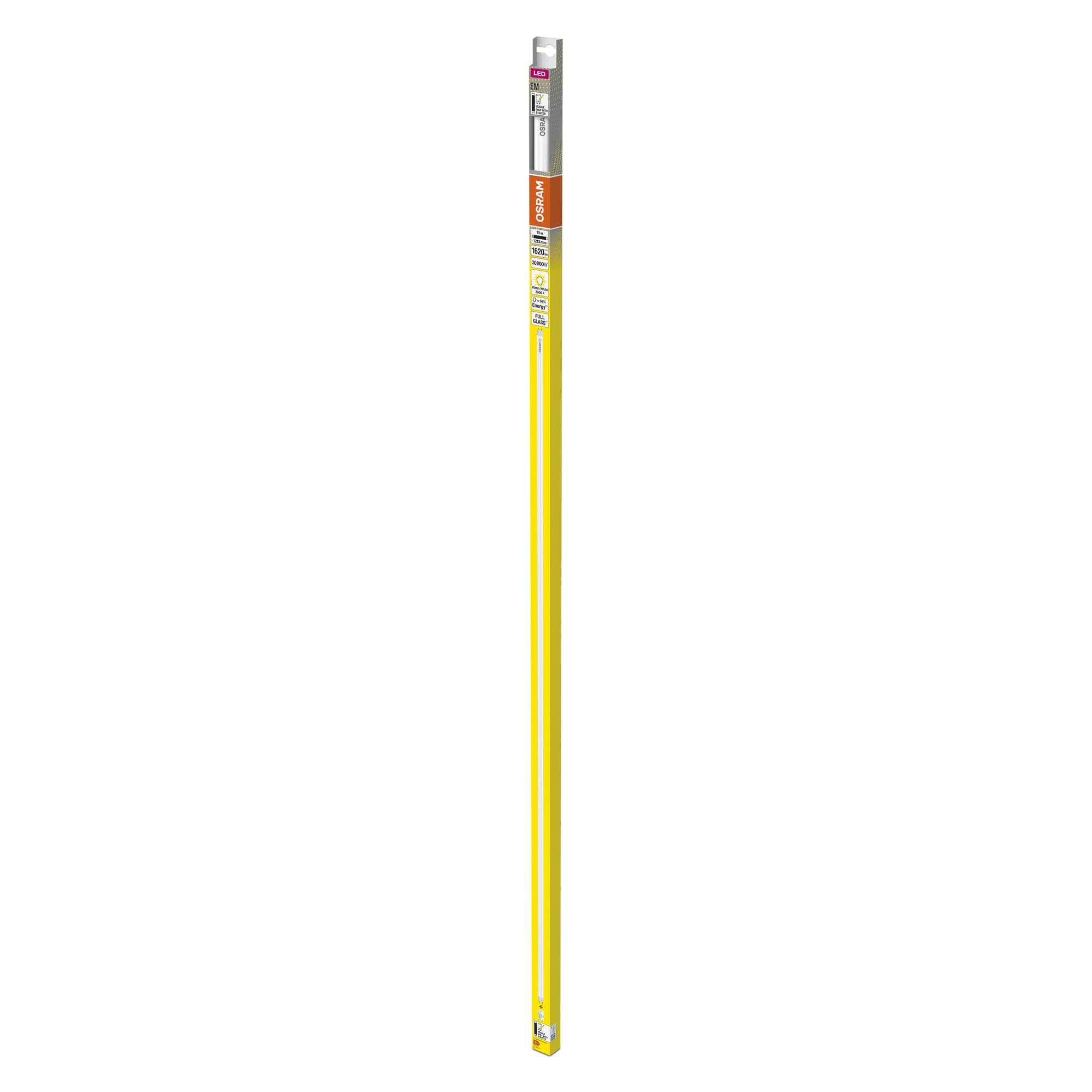OSRAM LED Tube T8 36 EM 1200mm G13 8er-Pack warmweiß