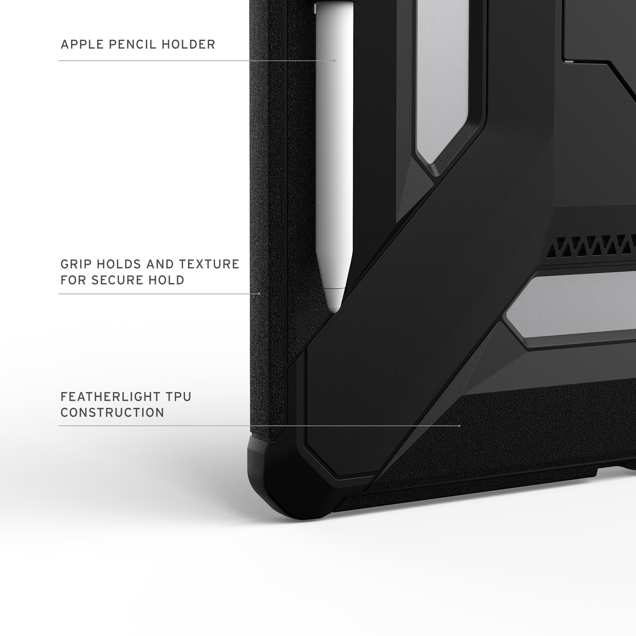 UAG Scout Plus iPad Air 13" M2 2024 Hülle mit Ständer