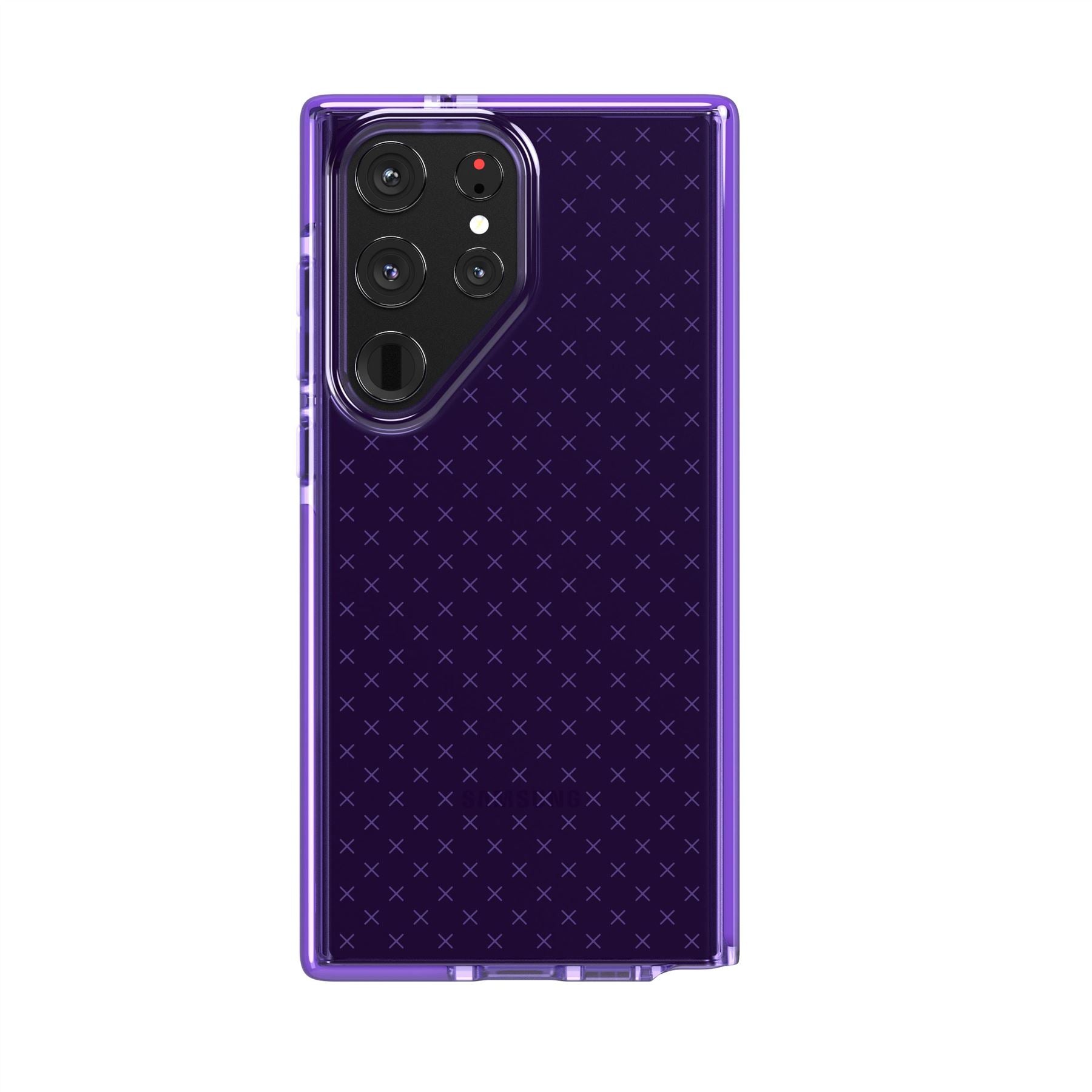 Tech21 Evo Check Galaxy S23 Ultra Hülle Digi Purple stoßfest
