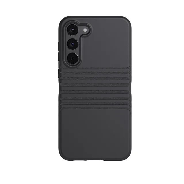 Tech21 Evo Tactile Galaxy S23+ Handyhülle Schwarz 16ft Grip