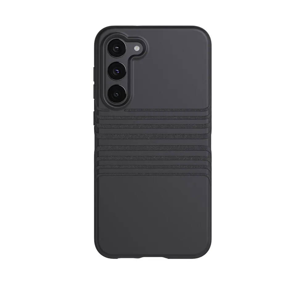 Tech21 Evo Tactile Galaxy S23+ Handyhülle Schwarz 16ft Grip