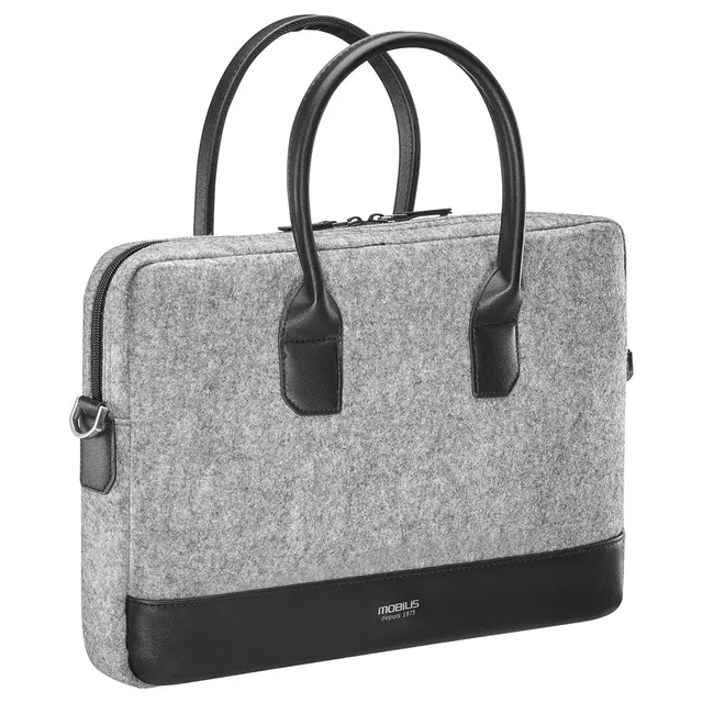 Mobilis 042002 Aktentasche 14 Zoll Laptoptasche Schwarz