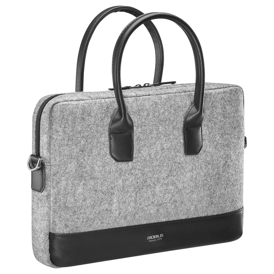 Mobilis 042002 Aktentasche 14 Zoll Laptoptasche Schwarz