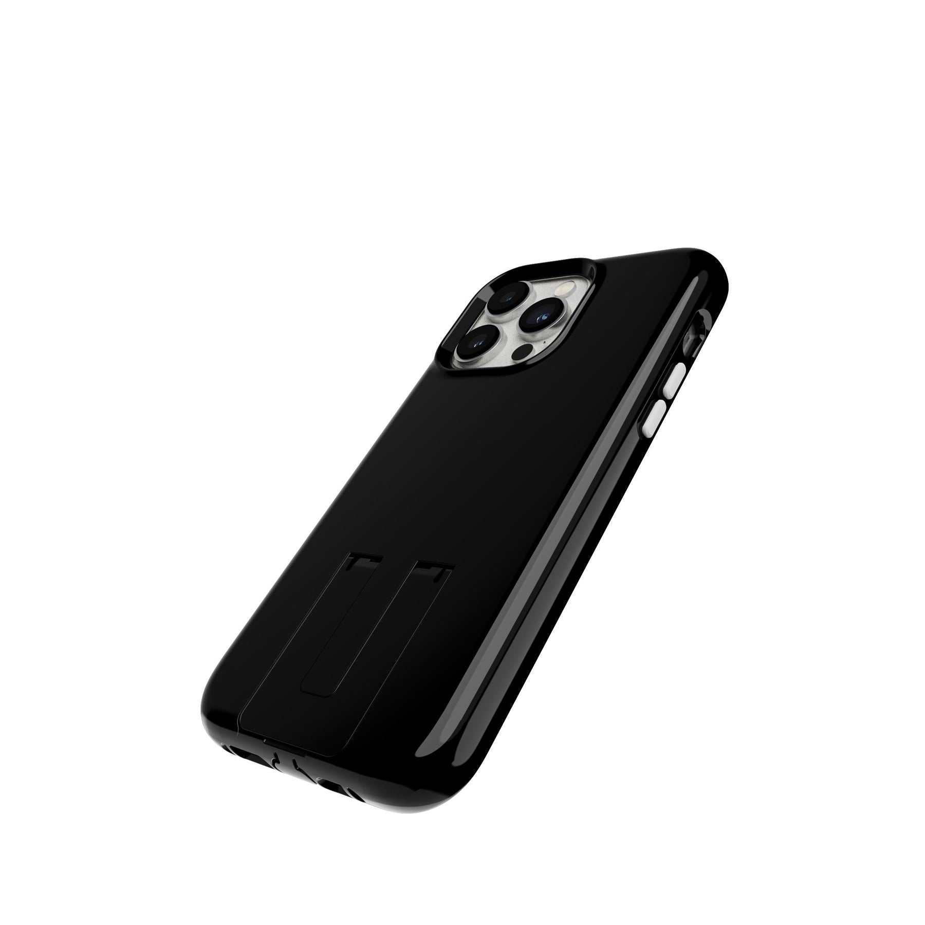 Tech21 EvoCrystal Kick iPhone 14 Pro Max Hülle schwarz MagSafe