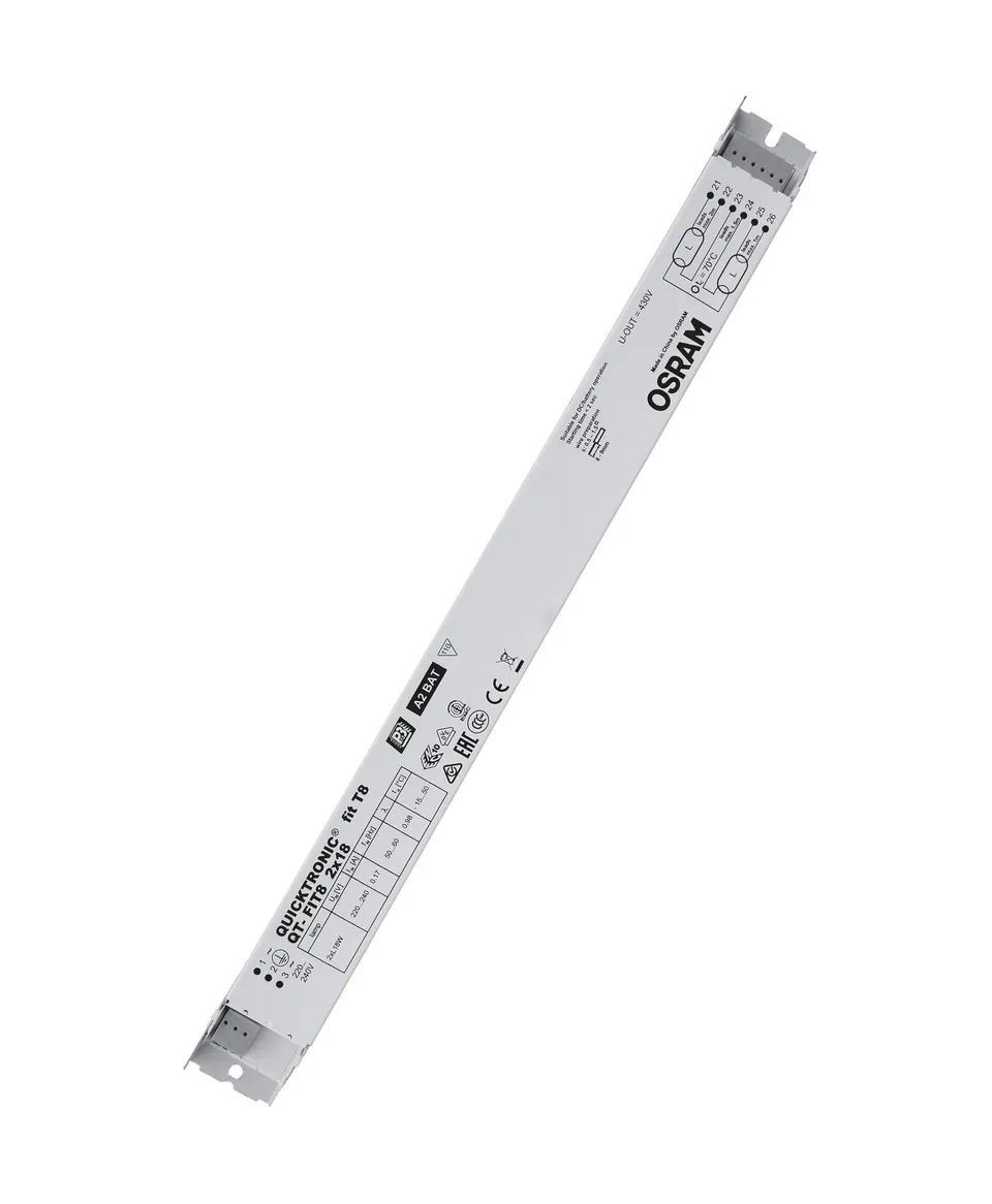 OSRAM POWERTRONIC QT-FIT8 2x18 EVG Leuchtstofflampe non-DIM