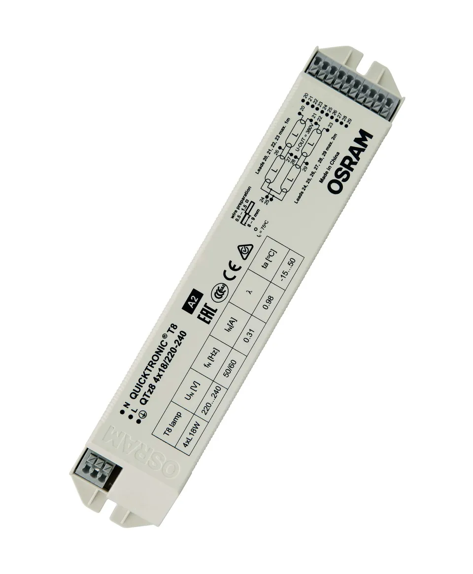 ams OSRAM QTZ8 4X18 EVG Vorschaltgerät 220-240V