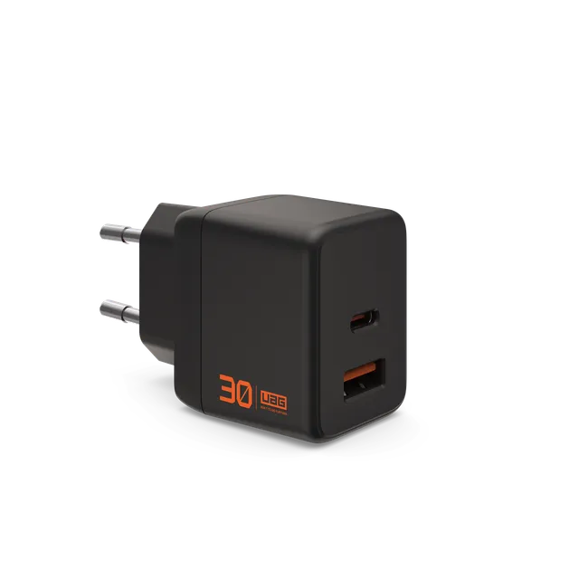 UAG SRGE 30W Wandladegerät USB-C USB-A GaN