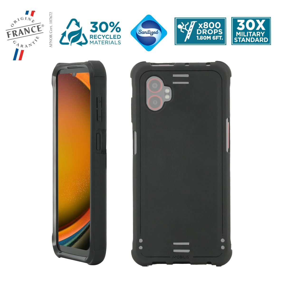Mobilis R SERIES Hülle Samsung Galaxy XCover 7 Pro stoßfest