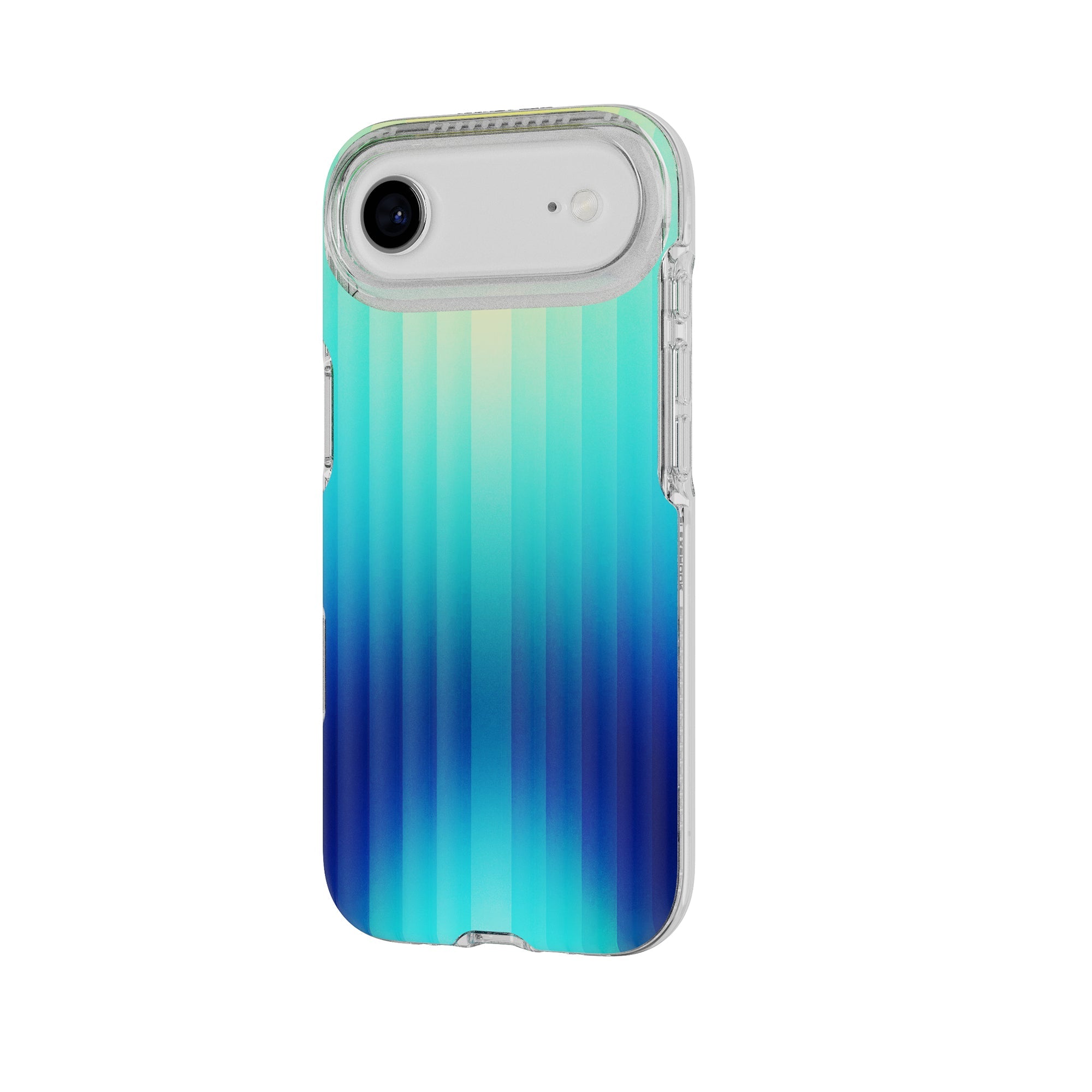 Tech21 FlexQuartz MagSafe iPhone Air Hülle Ombre Blue/Green