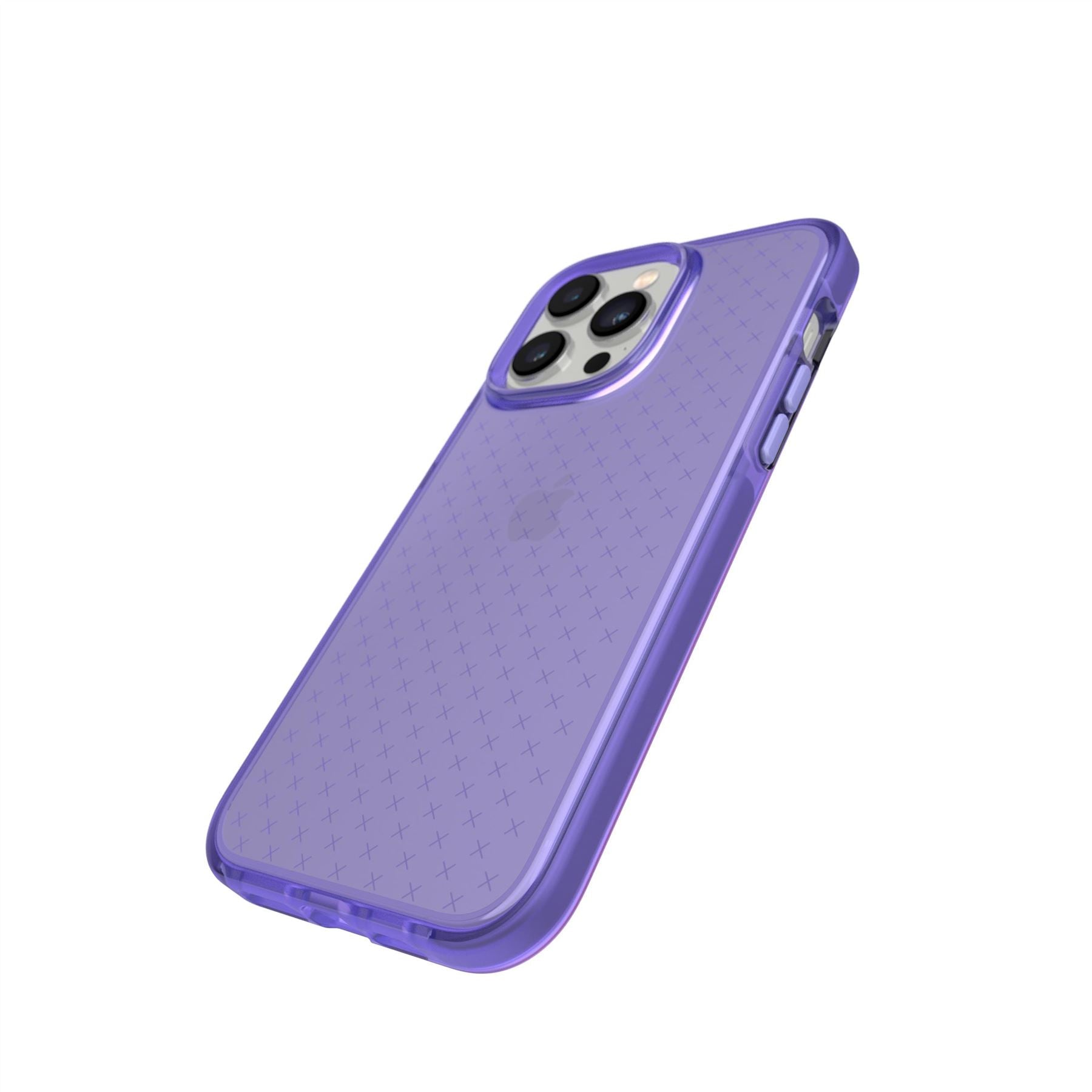 Tech21 EvoCheck iPhone 14 Pro Max Handyhülle Wondrous Purple Fallschutz