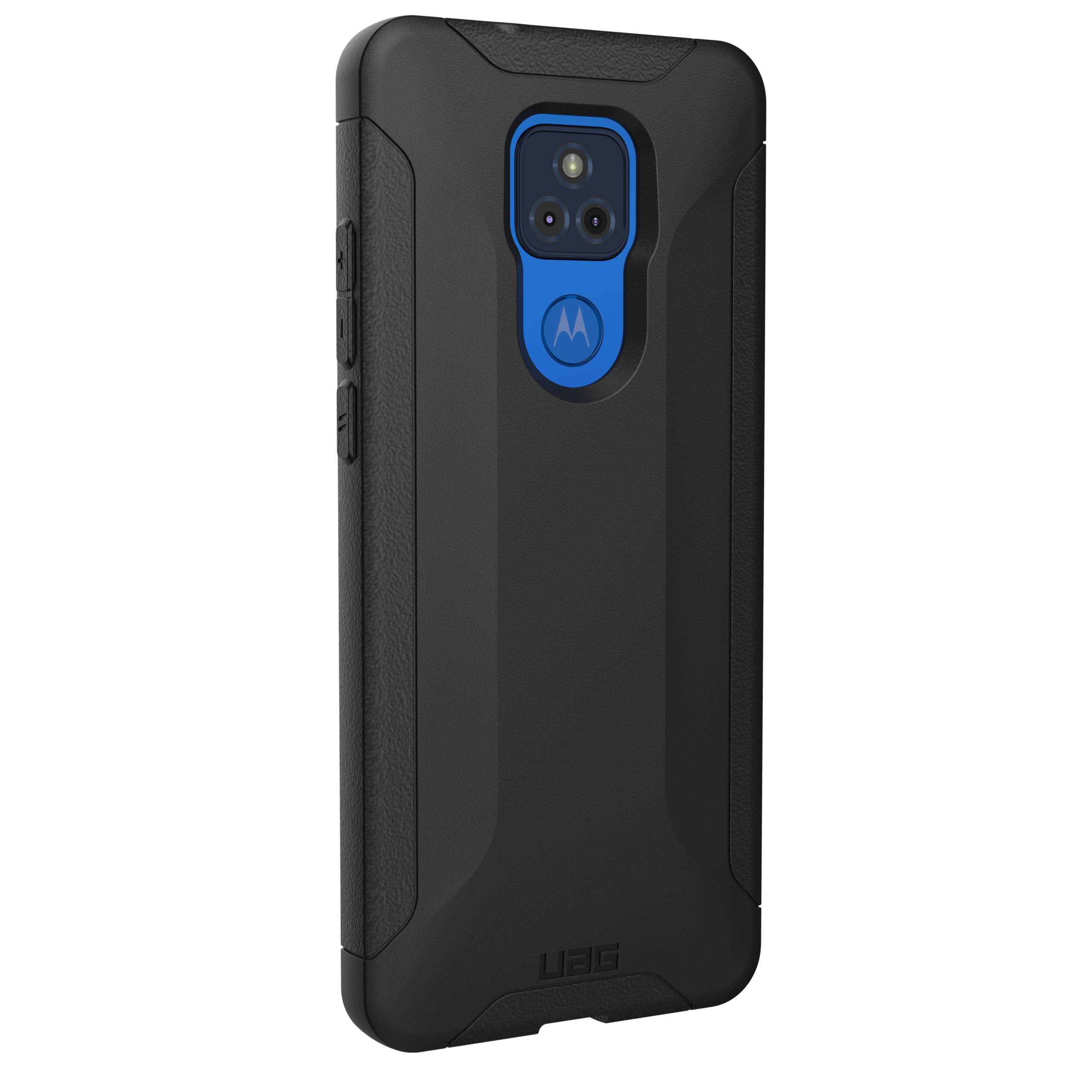 UAG Scout Moto G Play 2021 Hülle griffig schwarz