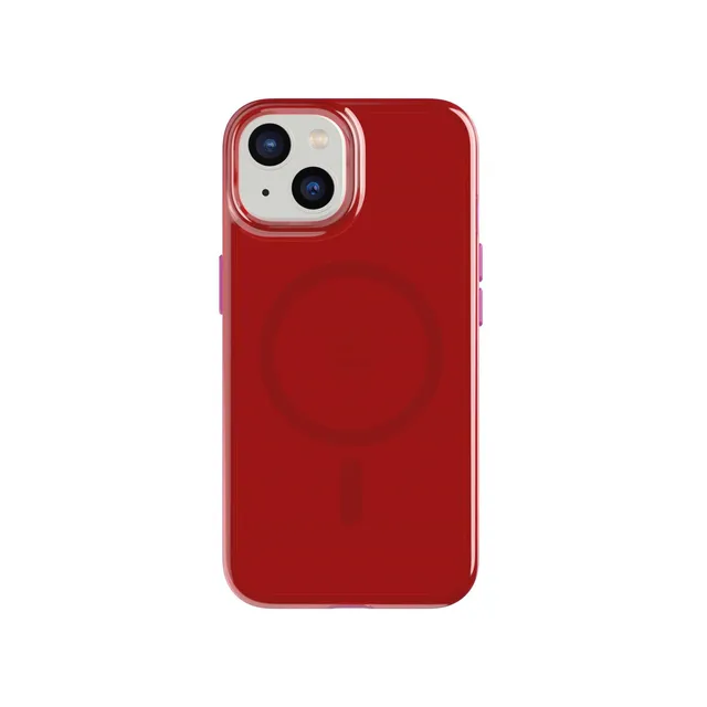Tech21 EvoTint iPhone 13/14/15 Hülle Pop Pinks MagSafe