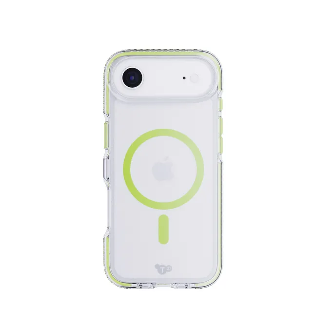 Tech21 EvoCrystal Glow iPhone Air Hülle Grün Klar Glow