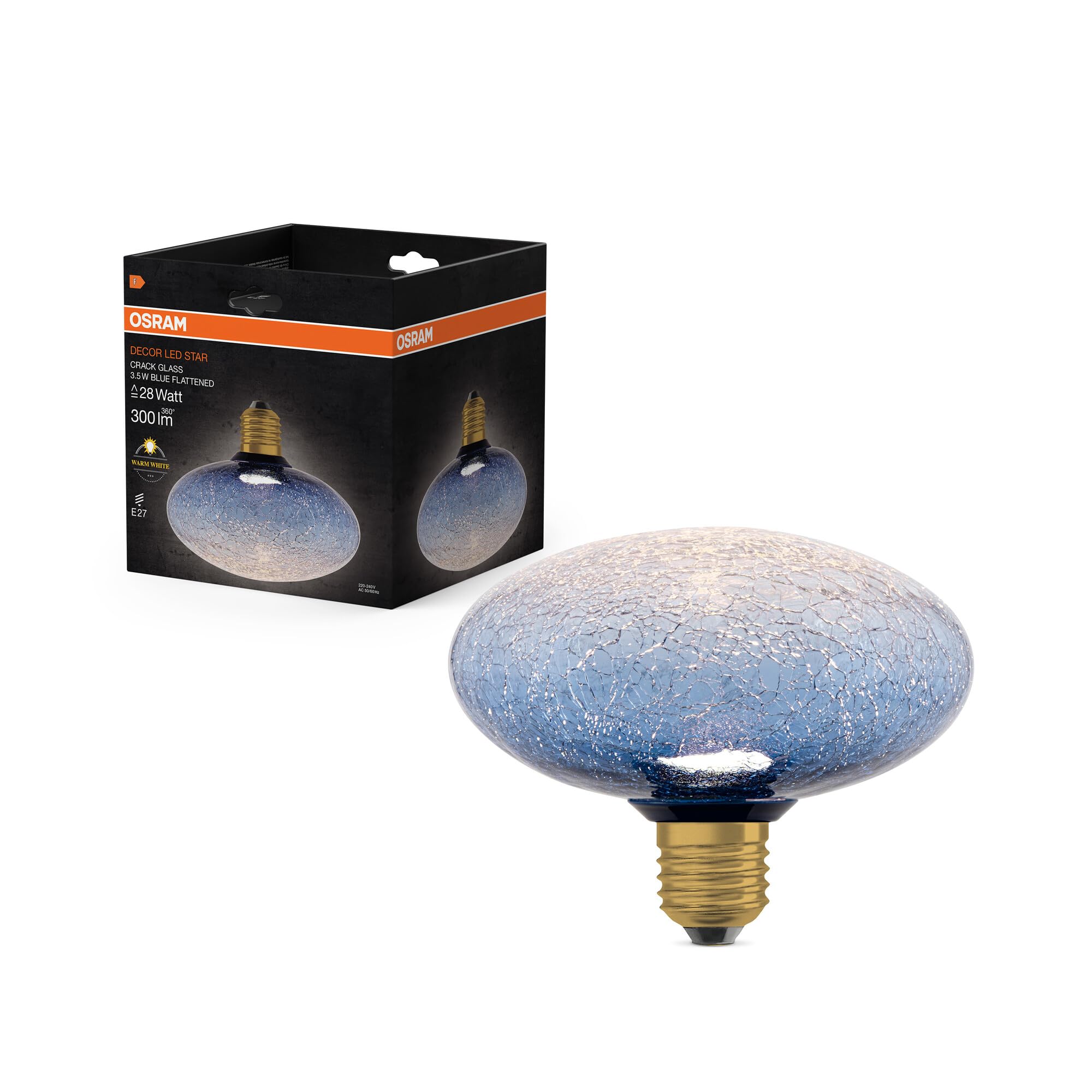 OSRAM DECOR Electro Glaslampe Large gold E27 2700K