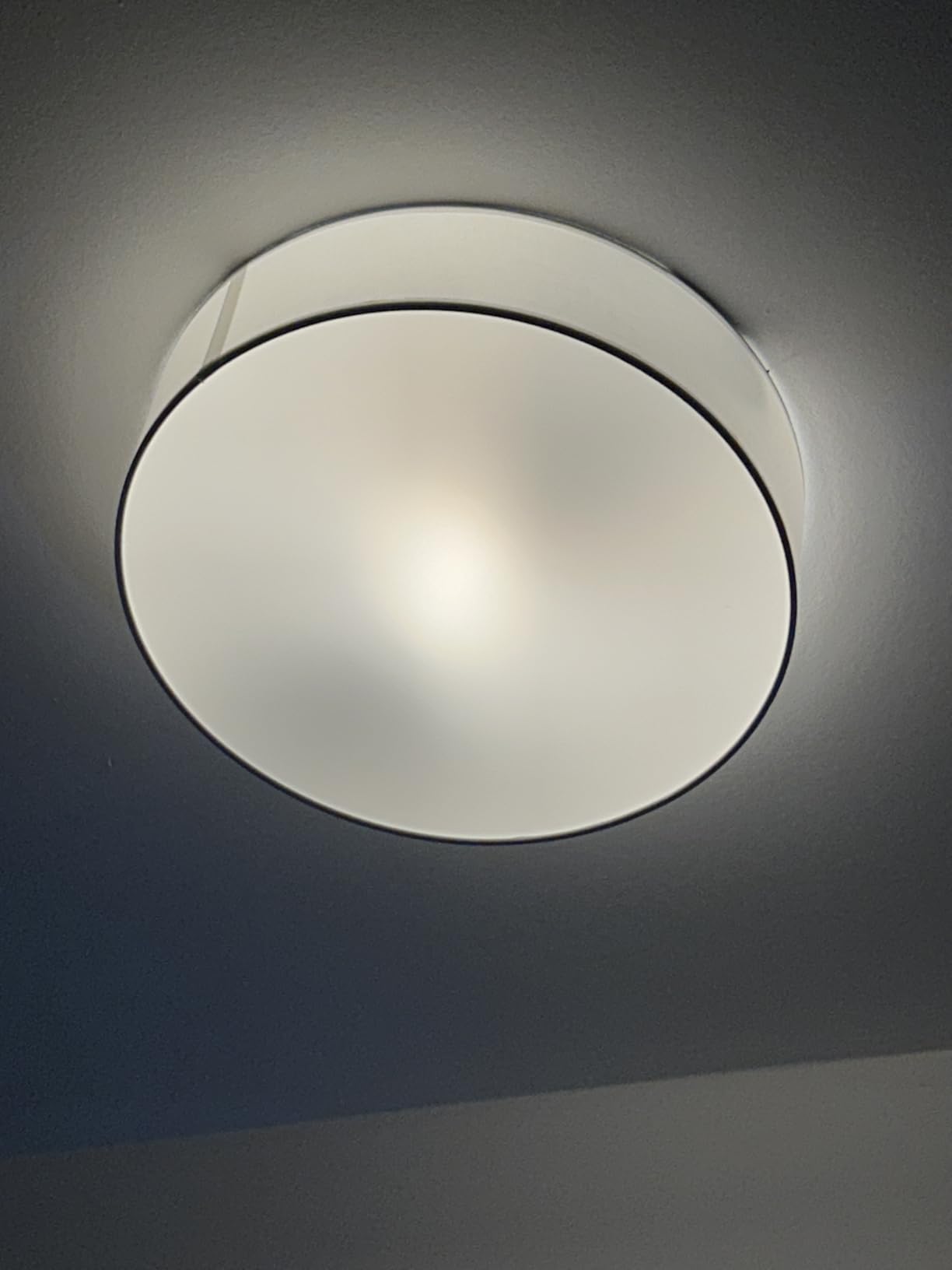 Osram Orbis Paris Deckenleuchte Weiss 40cm E27 Textilschirm