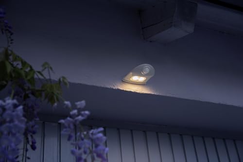 ams OSRAM Door LED Sensorleuchte silber IP54 Batterie