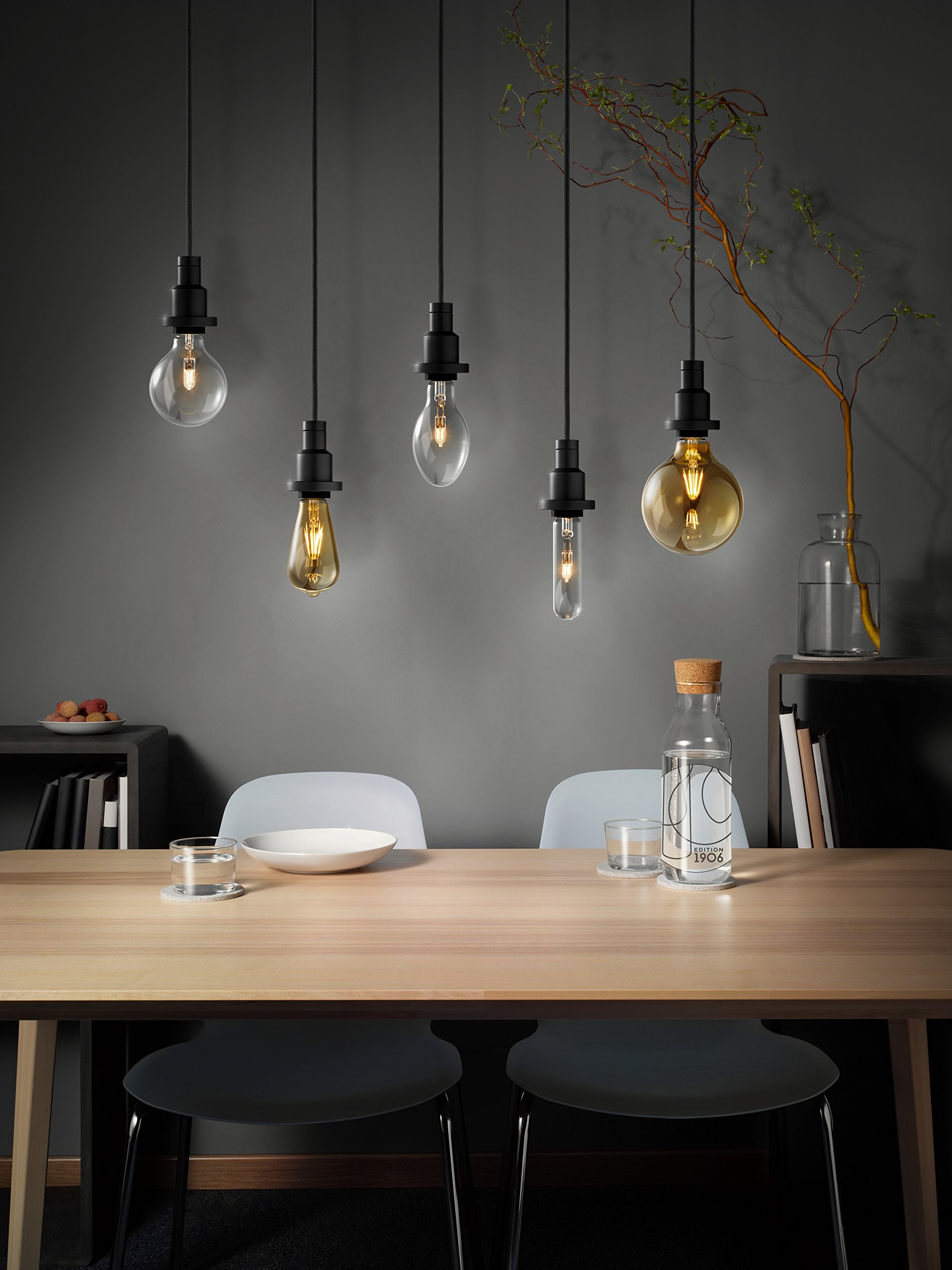 OSRAM Vintage 1906 Globe LED E27 2,8W warmweiß klar