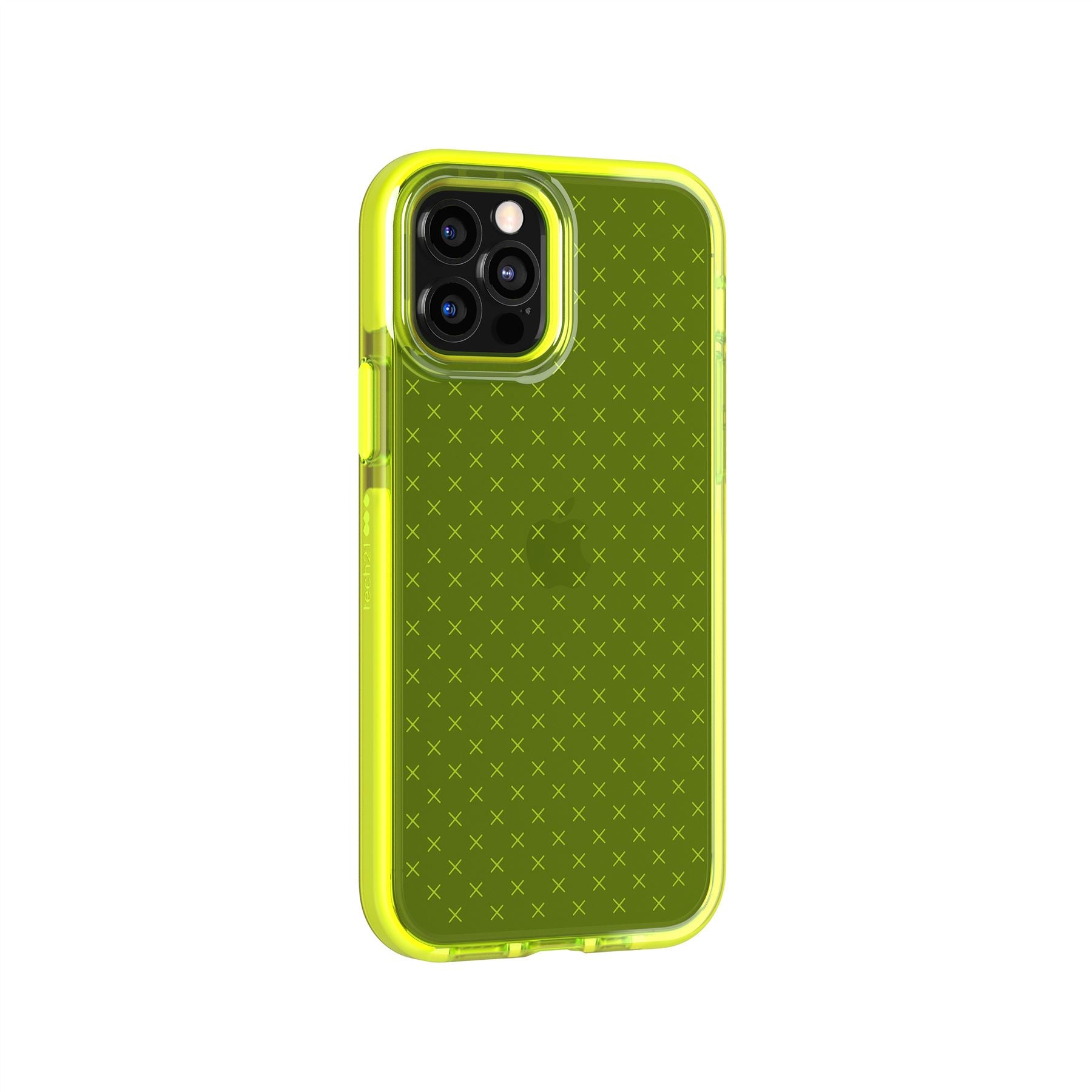 Tech21 EvoCheck iPhone 12/12 Pro Hülle Gelb 12ft Fallschutz