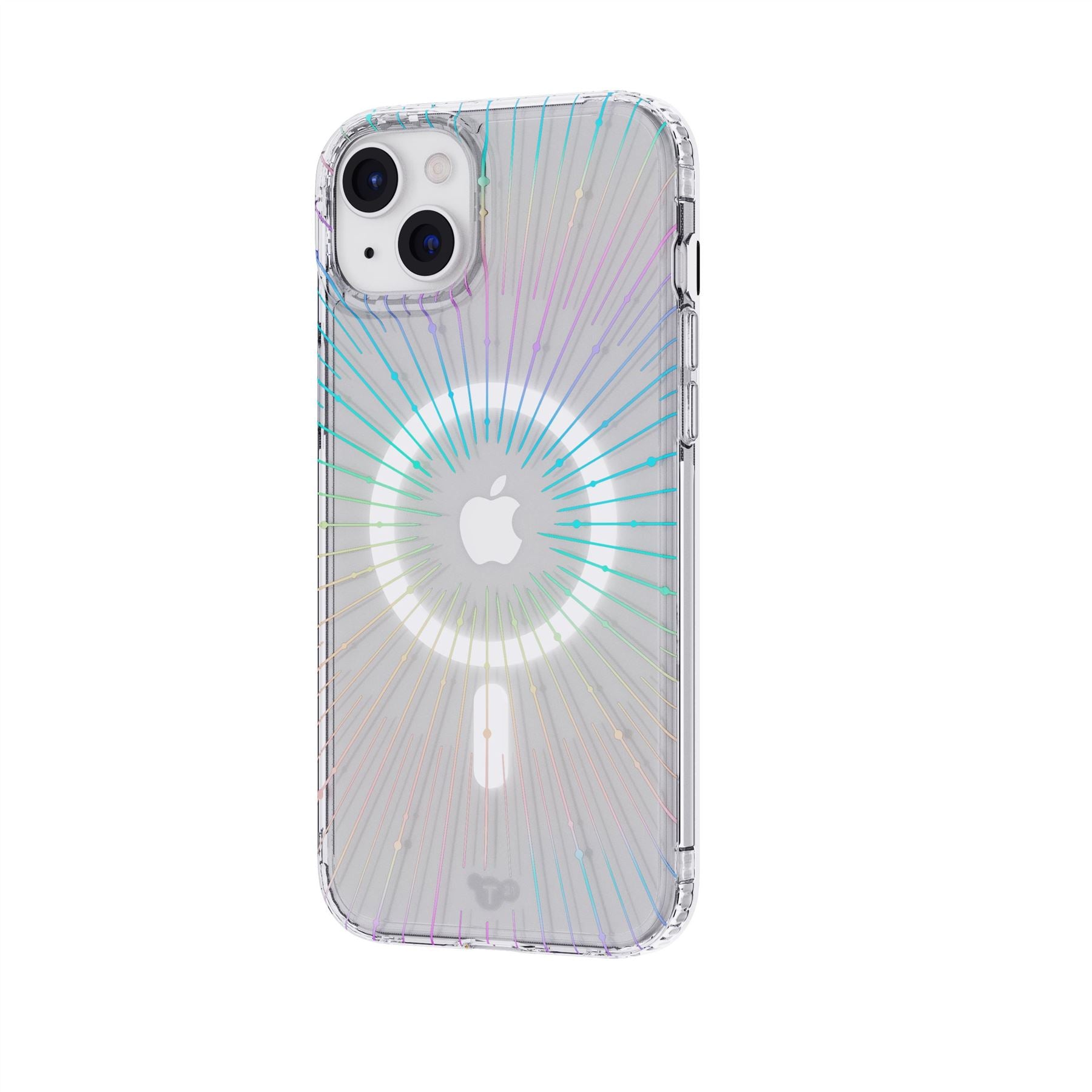 Tech21 EvoSparkle iPhone 15 Plus Handyhülle MagSafe Solar