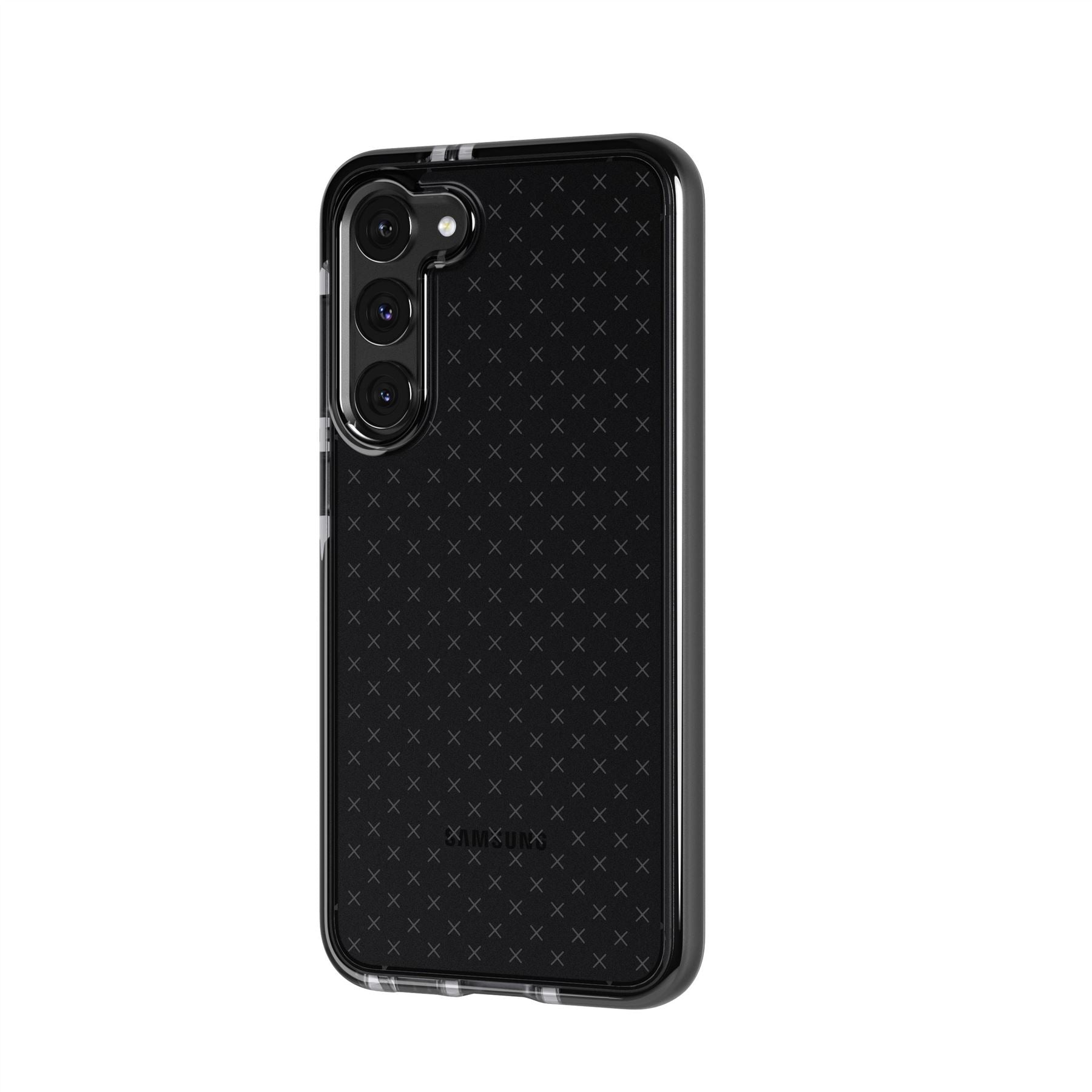 Tech21 EvoCheck Galaxy S23+ Handyhülle Smokey Black 4,9m