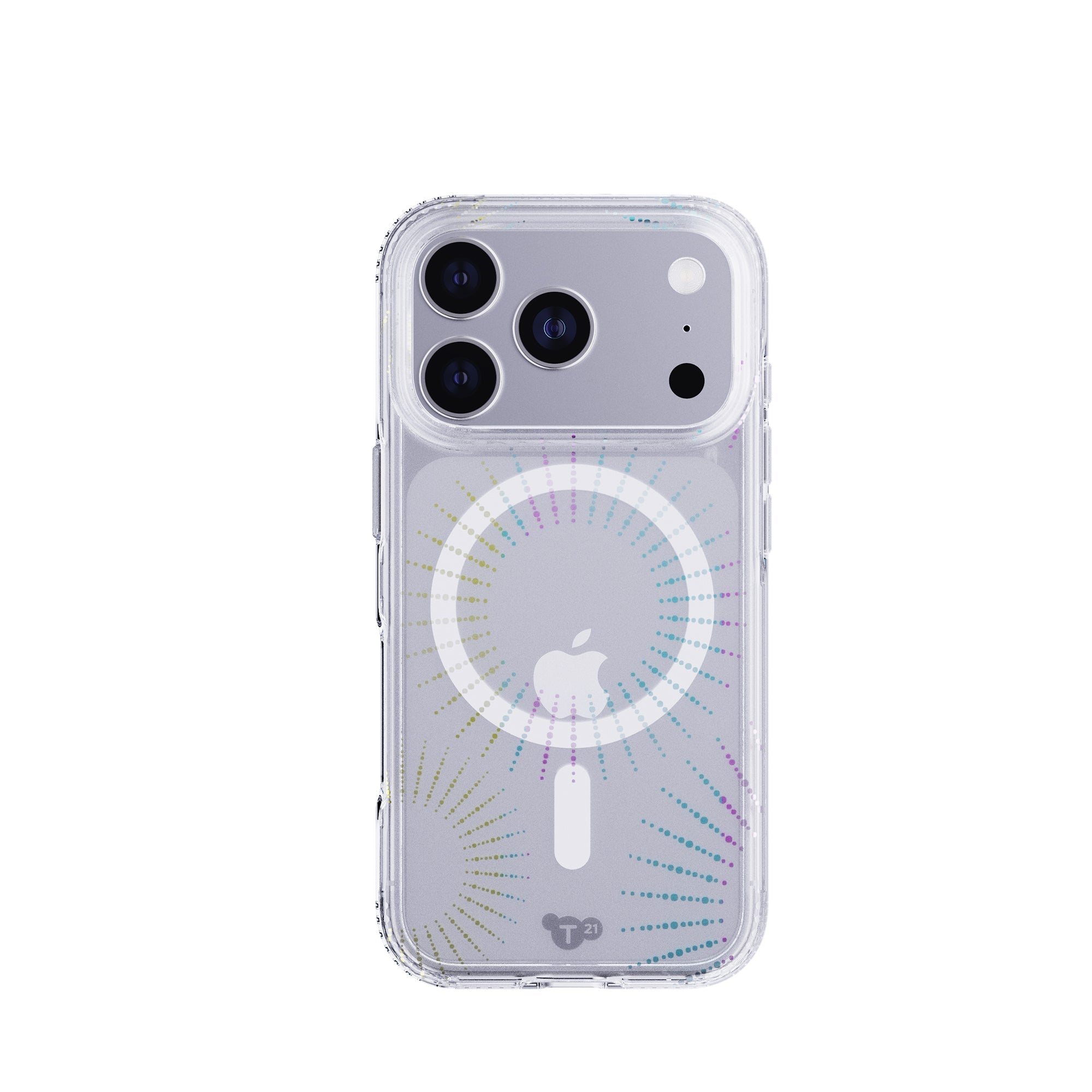 Tech21 EvoSparkle iPhone 17 Pro Hülle Lunar MagSafe Glitzer