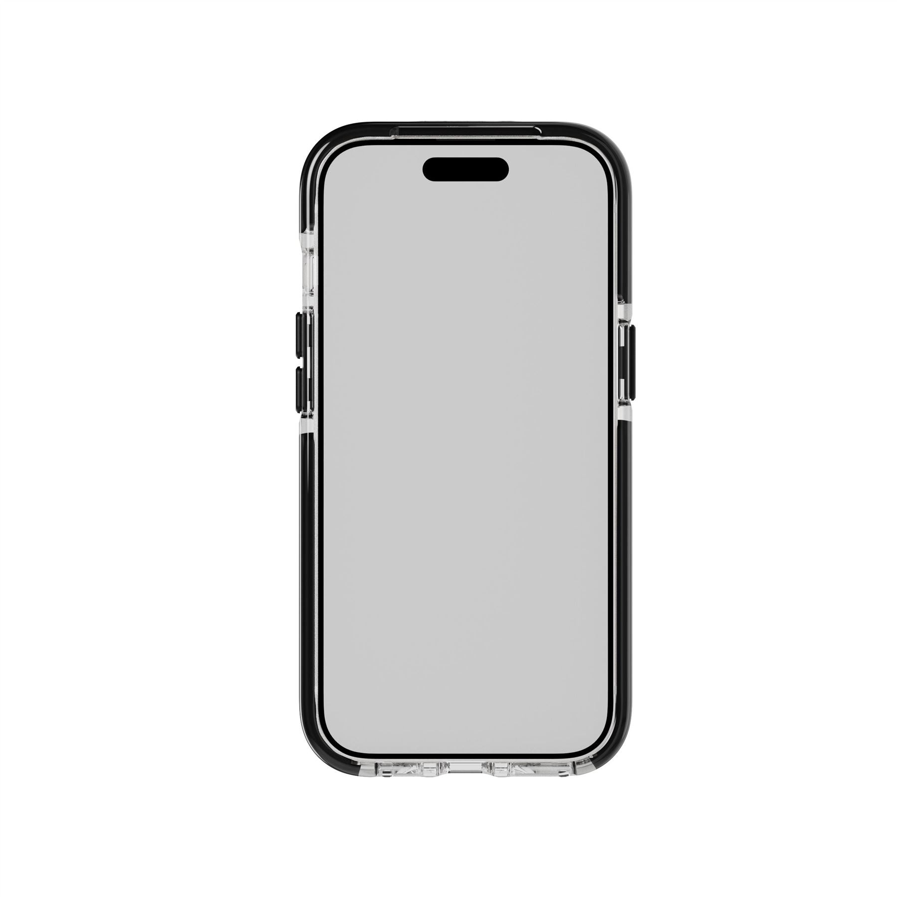 Tech21 EvoCrystal Kick MagSafe iPhone 15 Handyhülle Clear/Black Stoßschutz