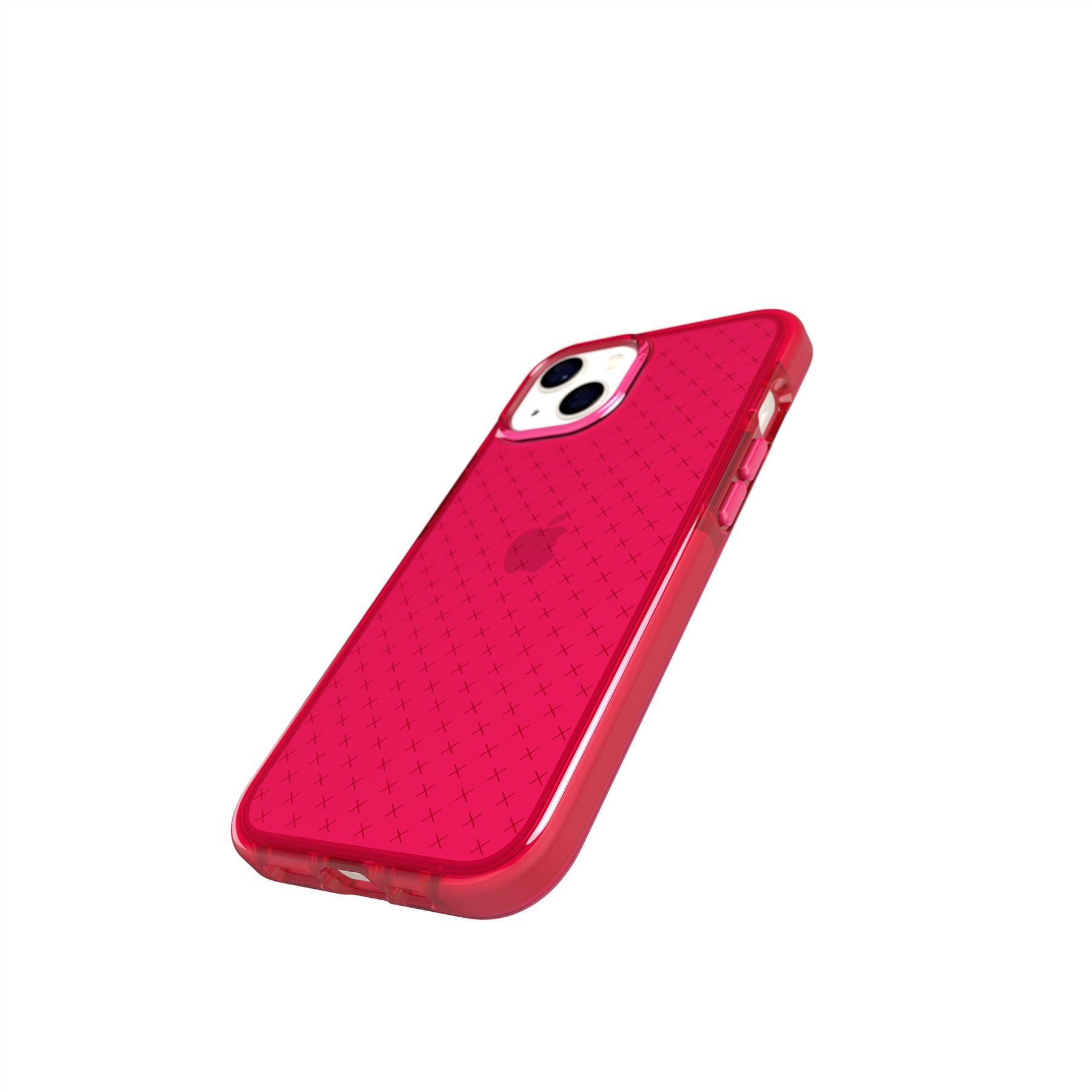 Tech21 EvoCheck iPhone 13 Hülle Rubine Red FlexShock 4,9m