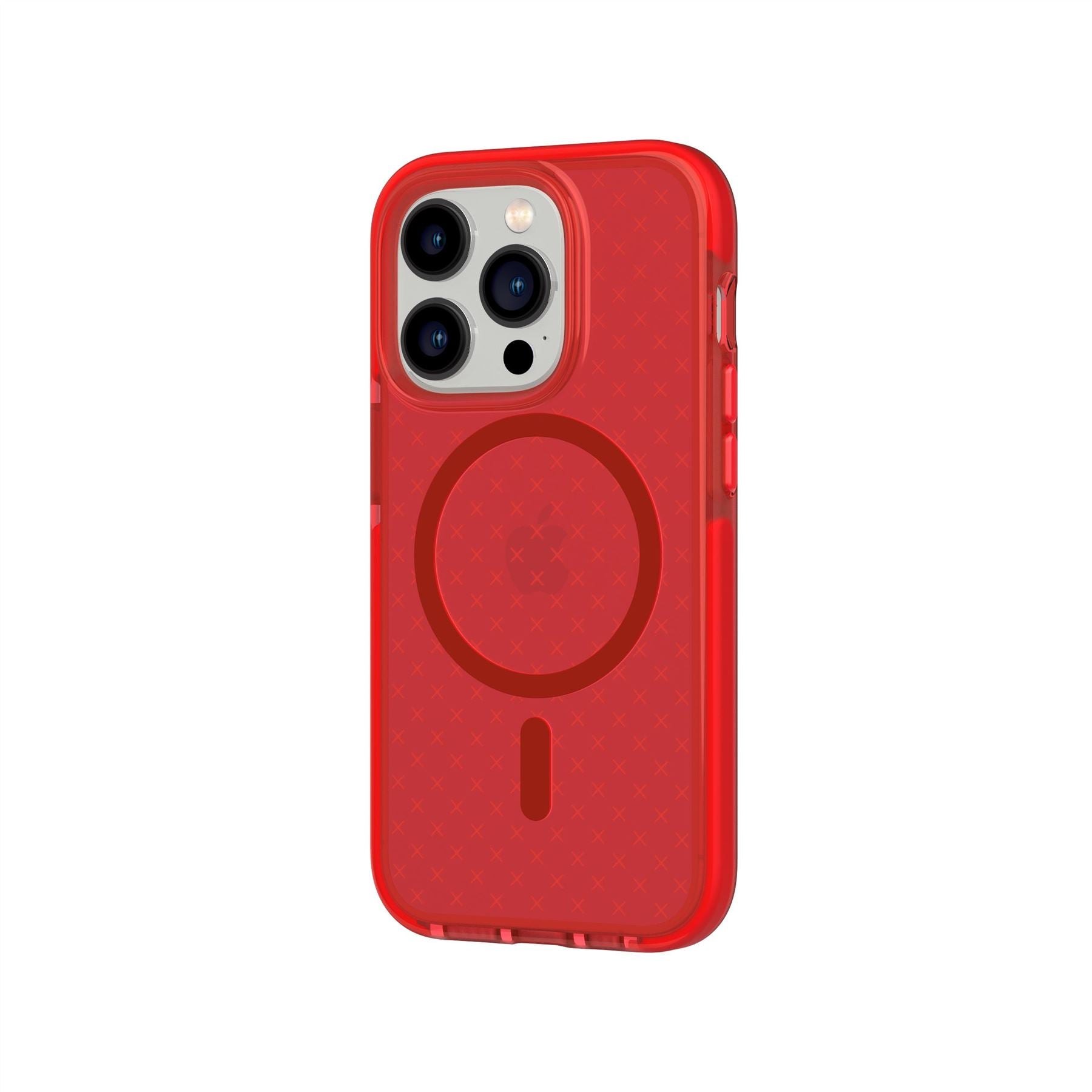 Tech21 EvoCheck iPhone 14 Pro Hülle Rot MagSafe stoßfest