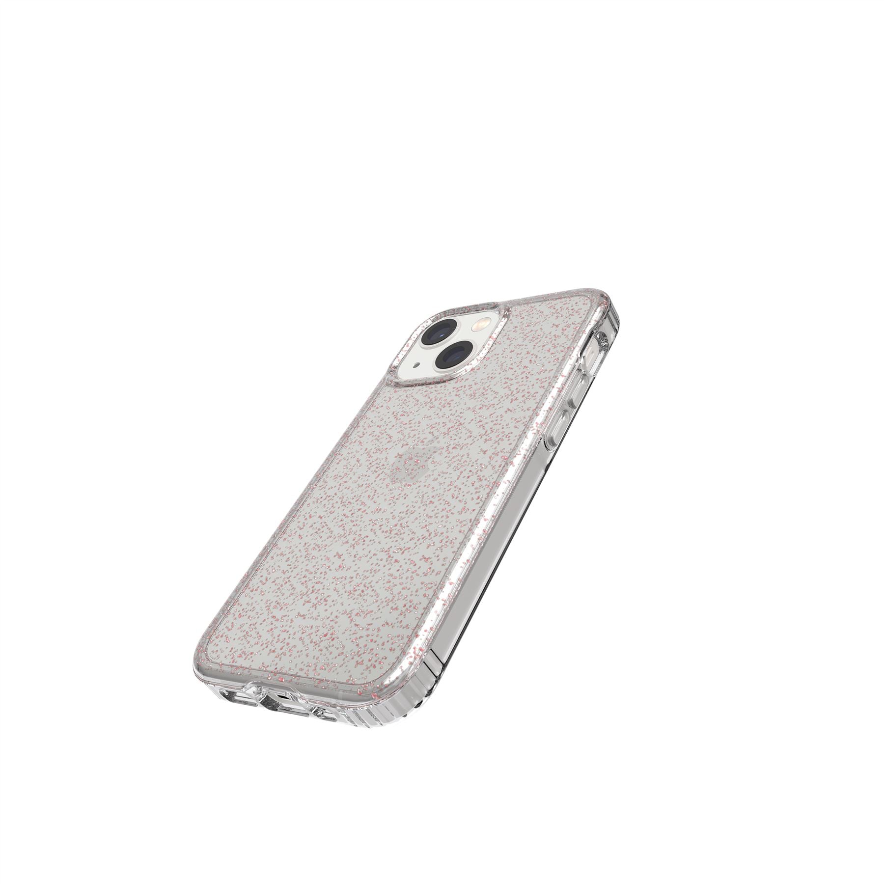 Tech21 EvoSparkle iPhone 13 mini Handyhülle Rose Gold Glitzer