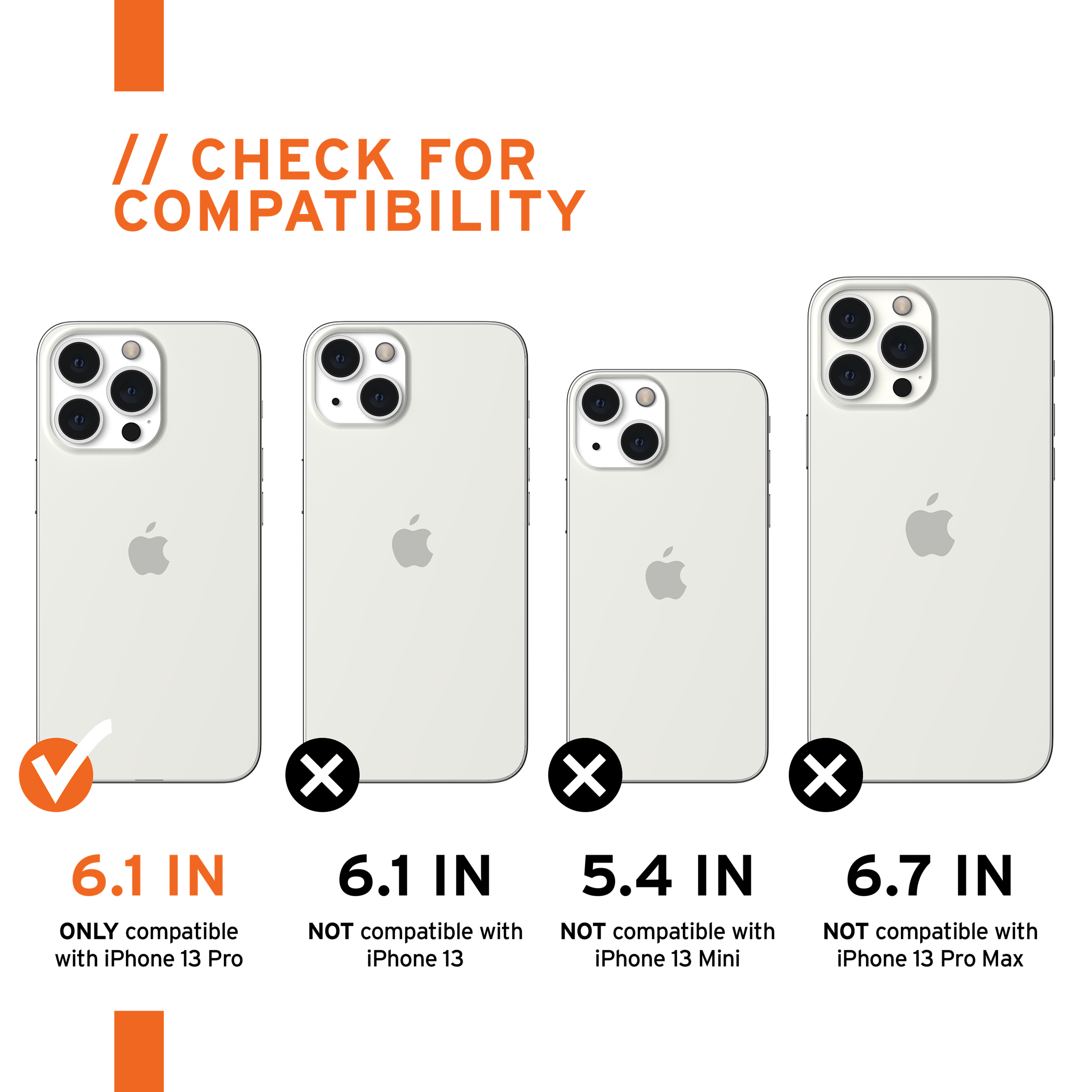 UAG Civilian iPhone 13 Pro Hülle Frosted Ice transparent