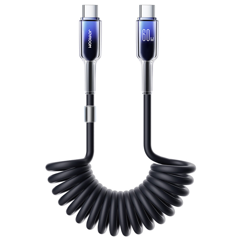 JOYROOM S-A43 Crystal-Clear Ladekabel 1,5m Titan Type-C