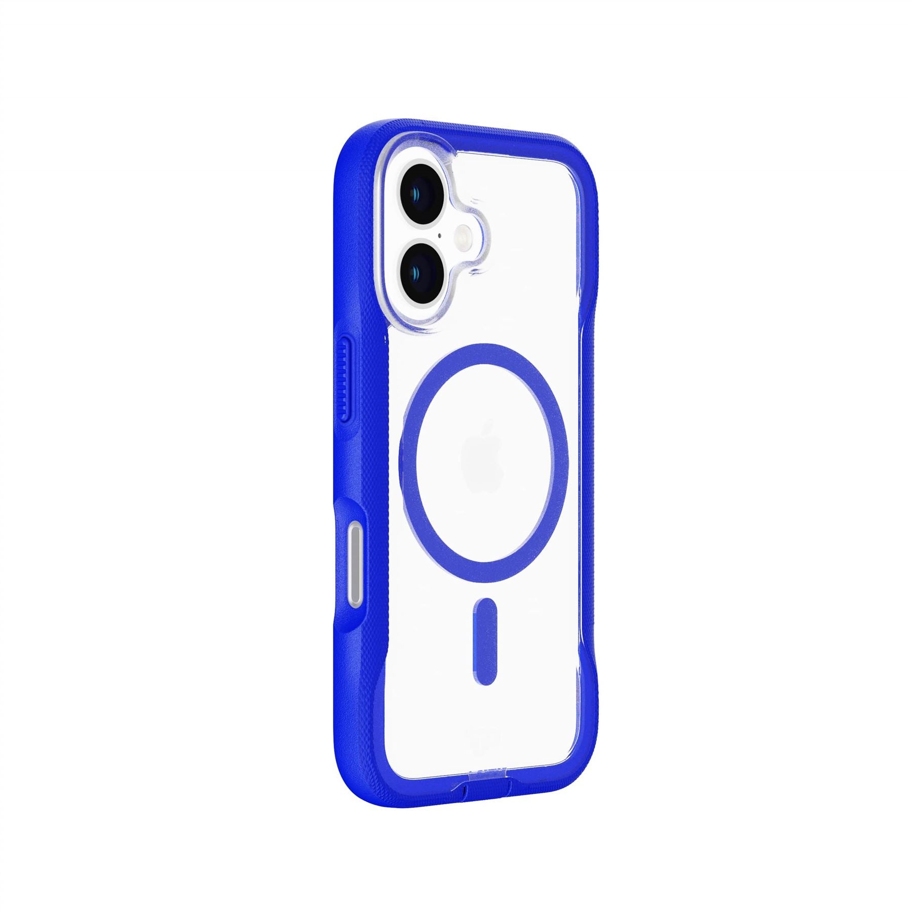 Tech21 EvoPro iPhone 16 Handyhülle Clear Blue MagSafe