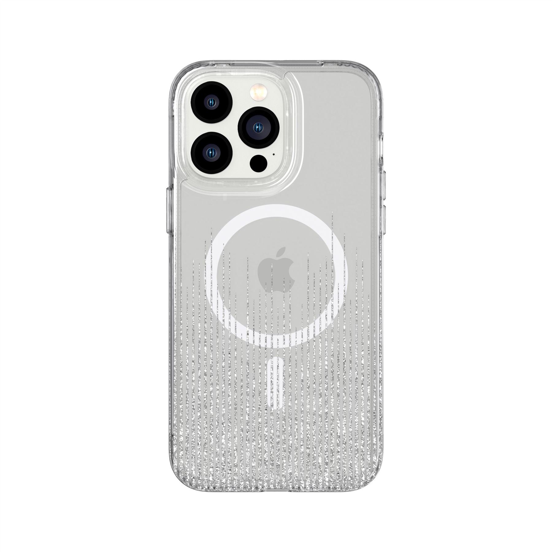 Tech21 EvoArt iPhone 14 Pro Max Handyhülle Sparkle Rain MagSafe