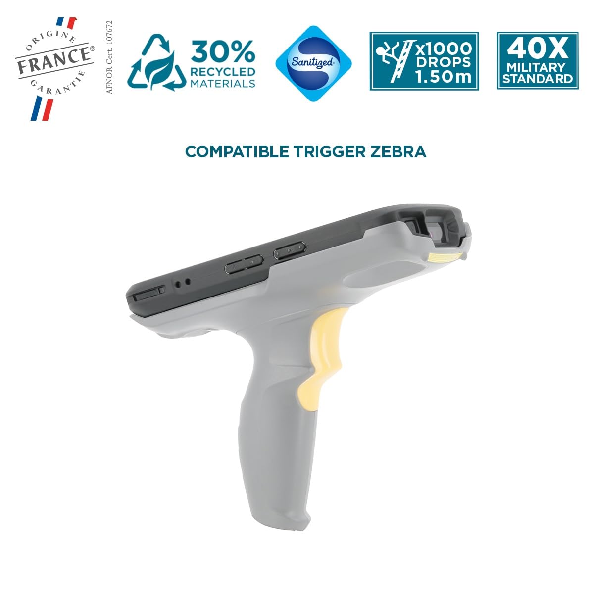 Mobilis PROTECH TC22 TC27 Schutzhülle Trigger antimikrobiell