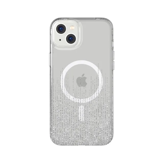 Tech21 EvoArt iPhone 14 Plus Hülle Sparkle Rain MagSafe
