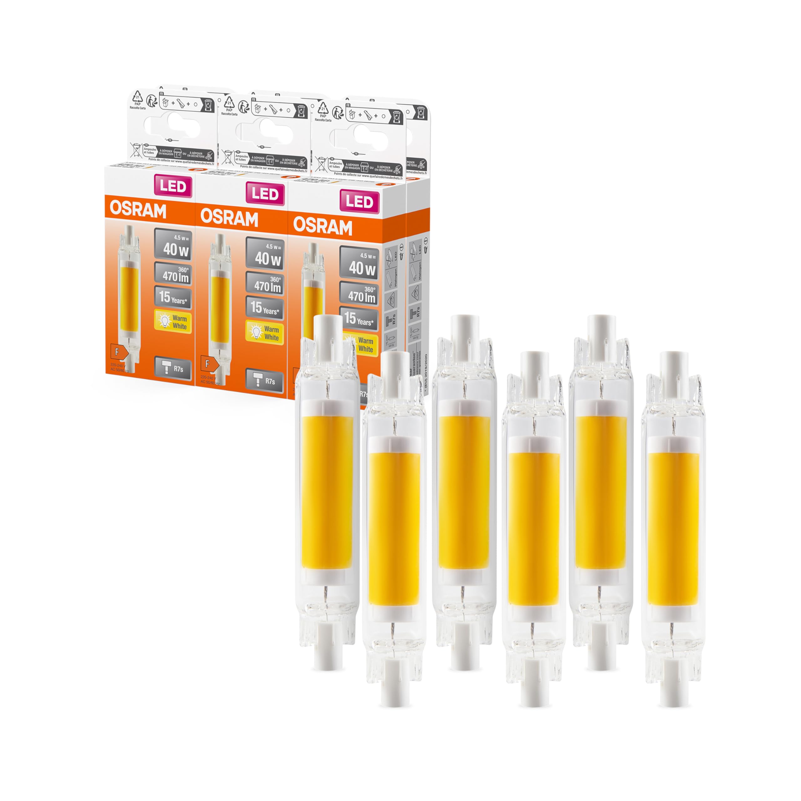 ams OSRAM Slim Line 78 LED Stablampe dimmbar 2700K 75W Ersatz