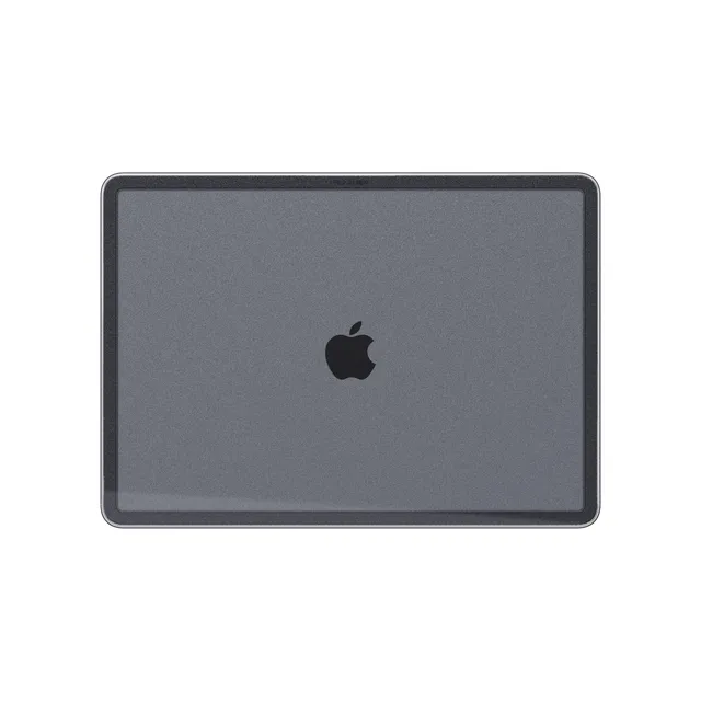 Tech21 EvoShell MacBook Pro 14 Hülle Black Tint transparent