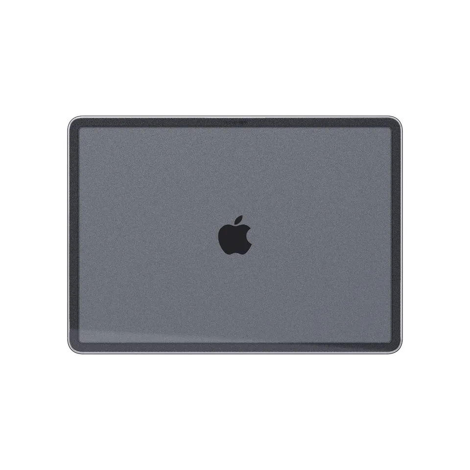 Tech21 EvoShell MacBook Pro 14 Hülle Black Tint transparent