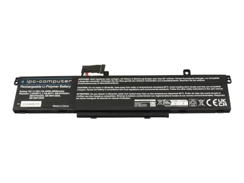 IPC-Computer Akkus L19L6P71 Laptop Akku 92Wh schwarz