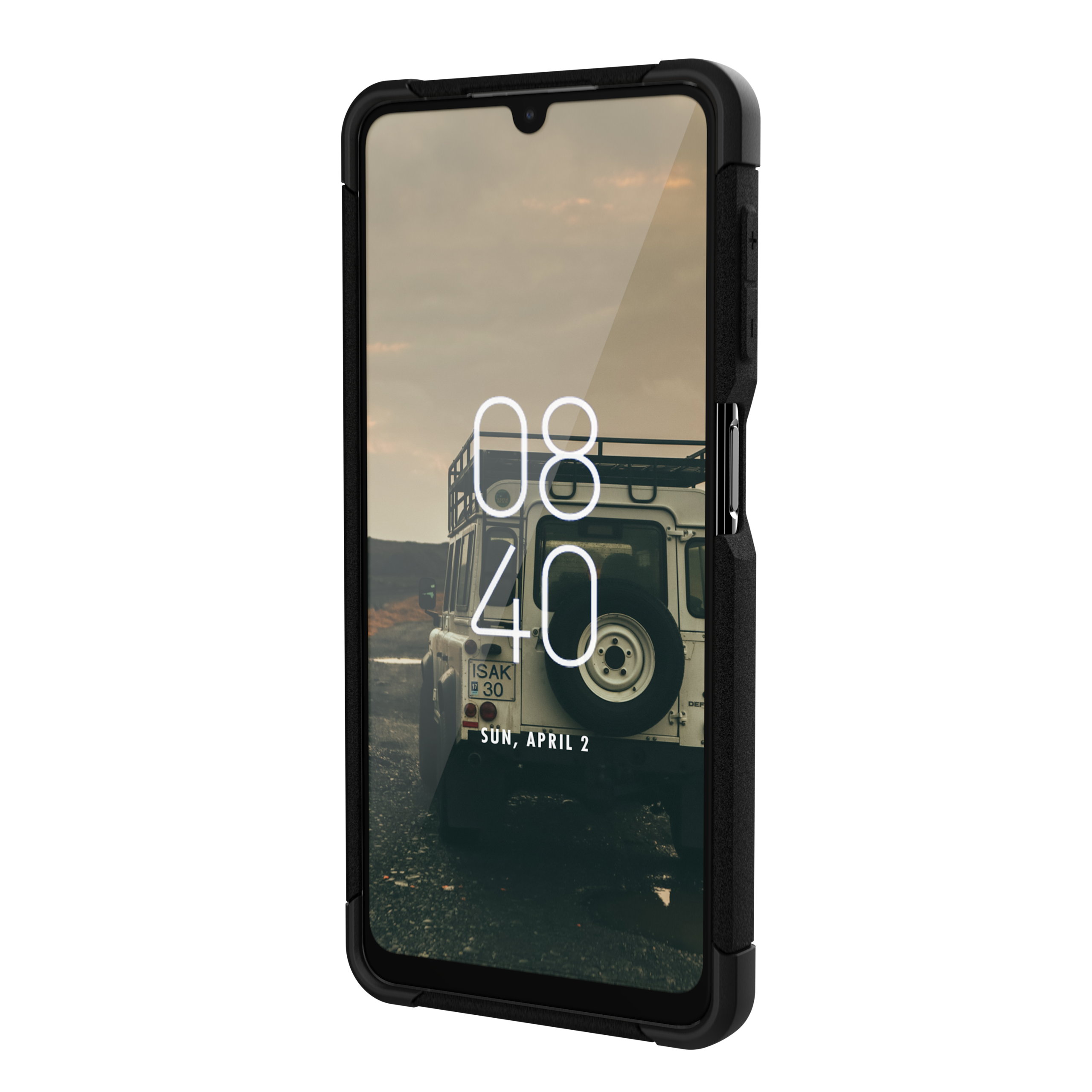 UAG Scout Galaxy A22 4G Hülle schwarz rutschfest stoßfest