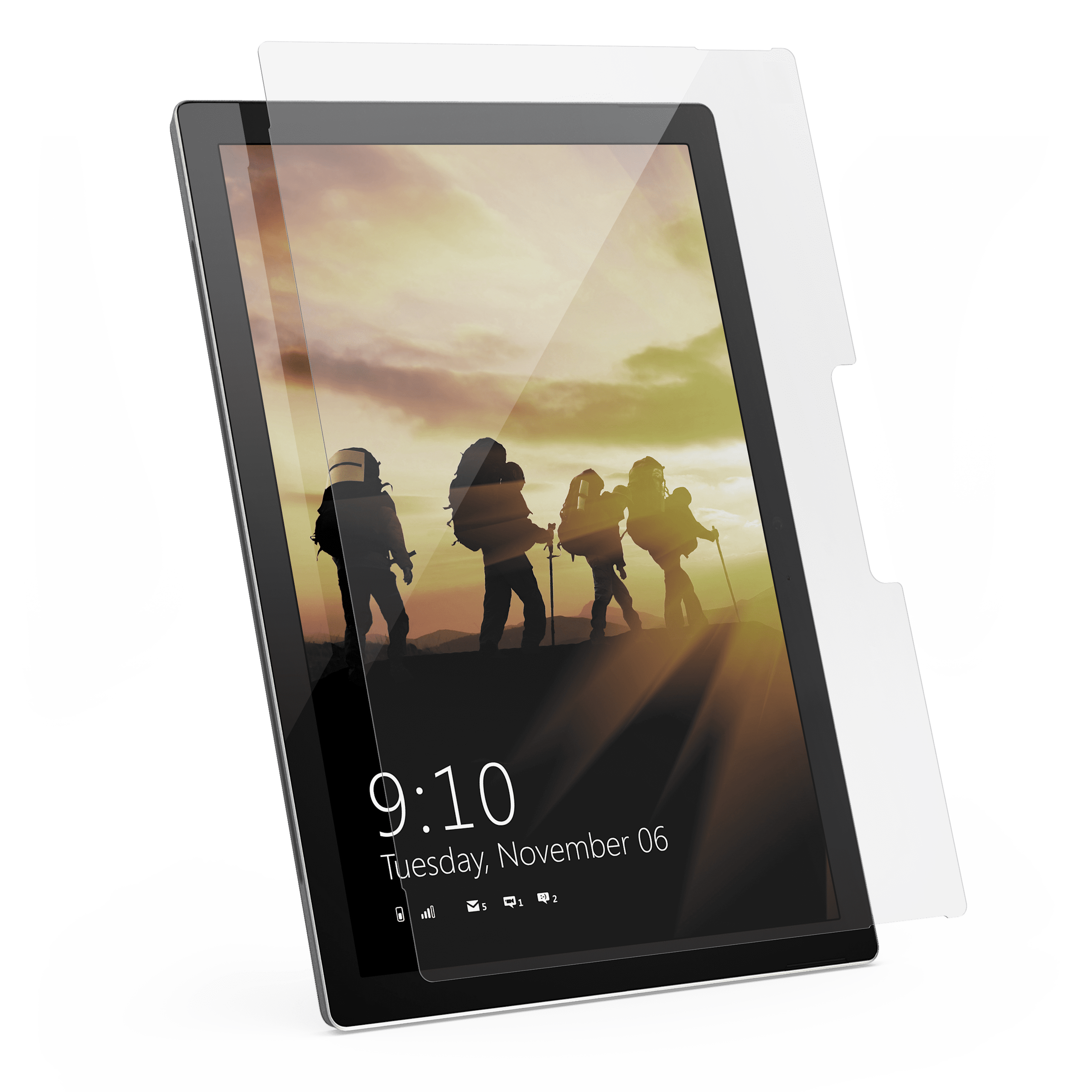 UAG Standard Issue Surface Go 3 Panzerglas 9H klar