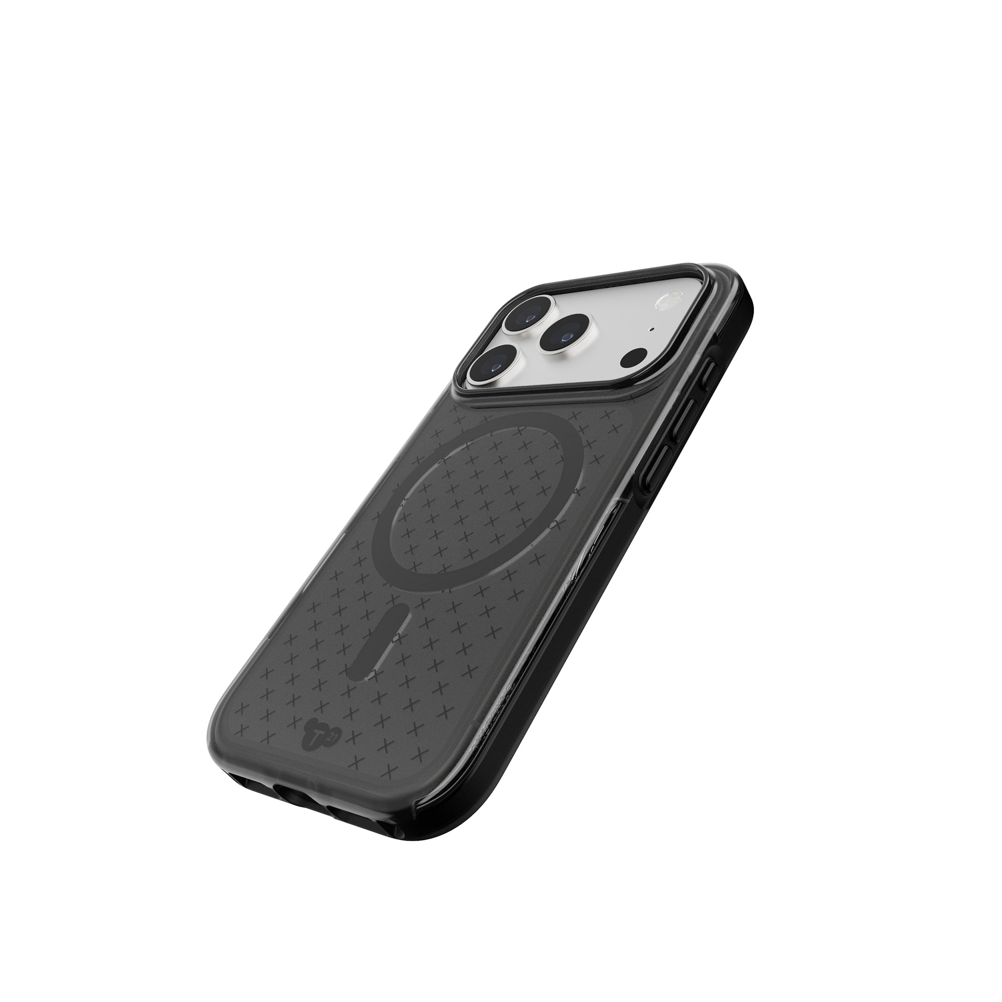 Tech21 EvoCheck iPhone 17 Pro Hülle Smokey Black MagSafe
