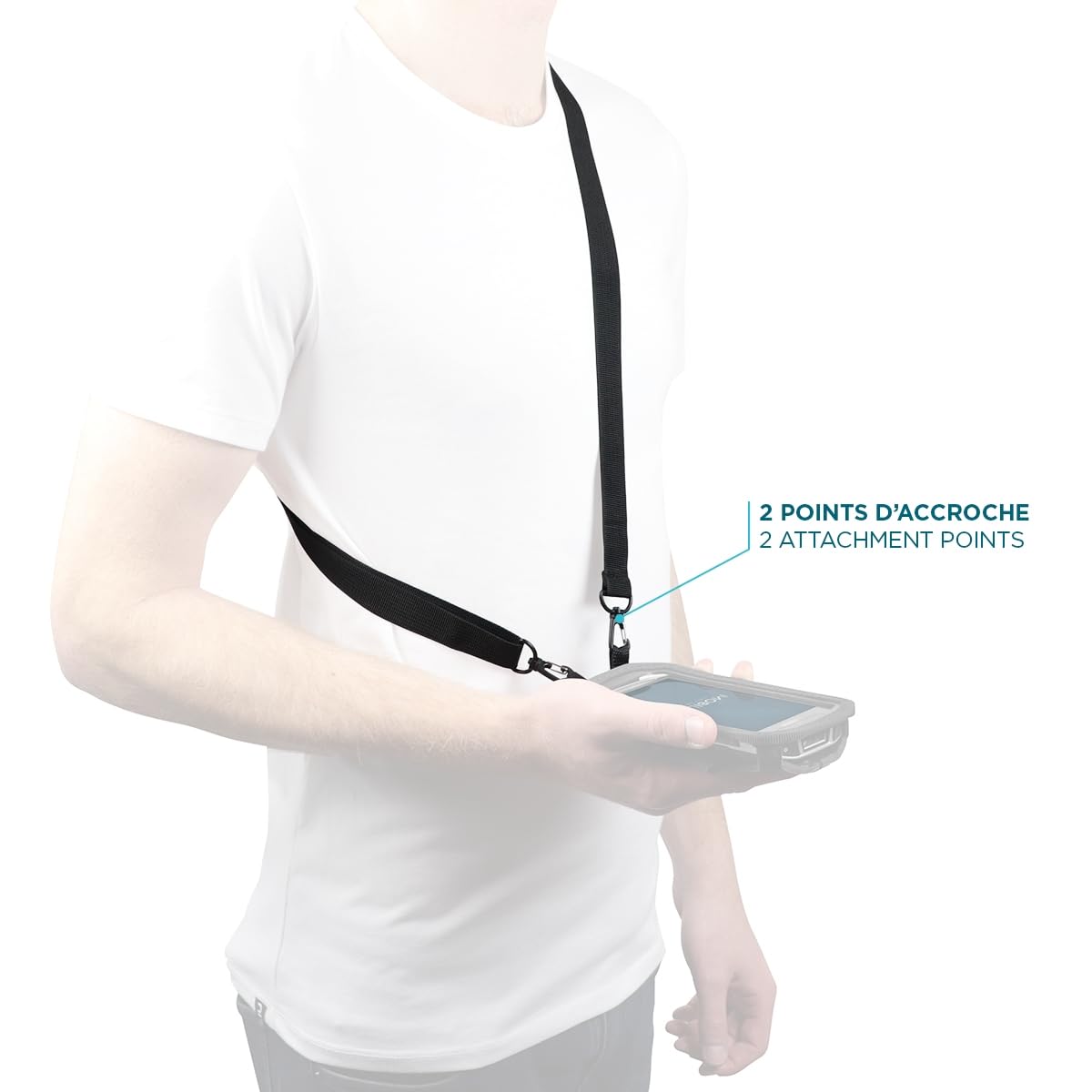 Mobilis Basic Shoulder Strap Tragegurt 4Soft Cord für Hülle