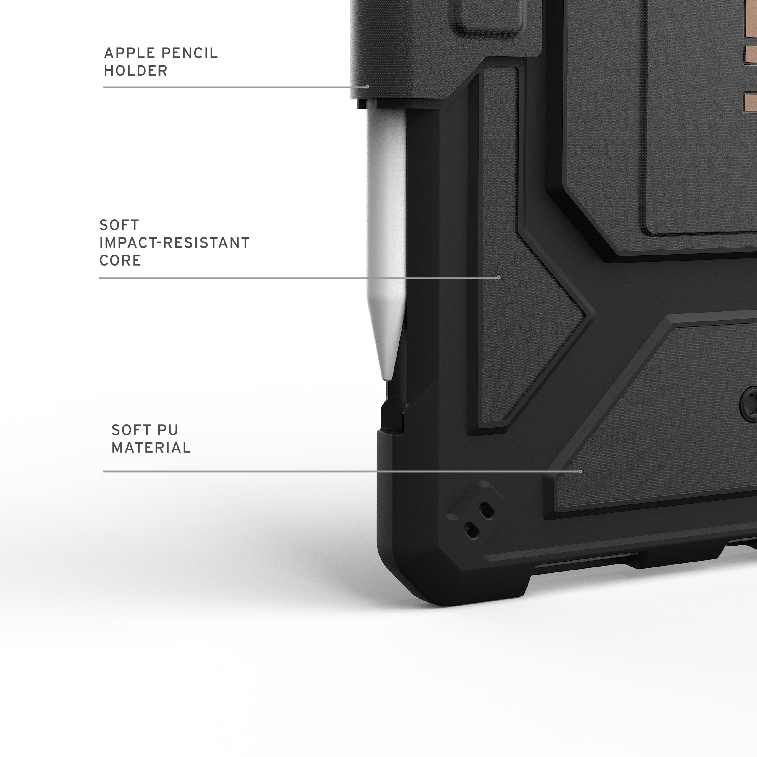 UAG Metropolis SE iPad 11" A16 Folio-Hülle mit Ständer